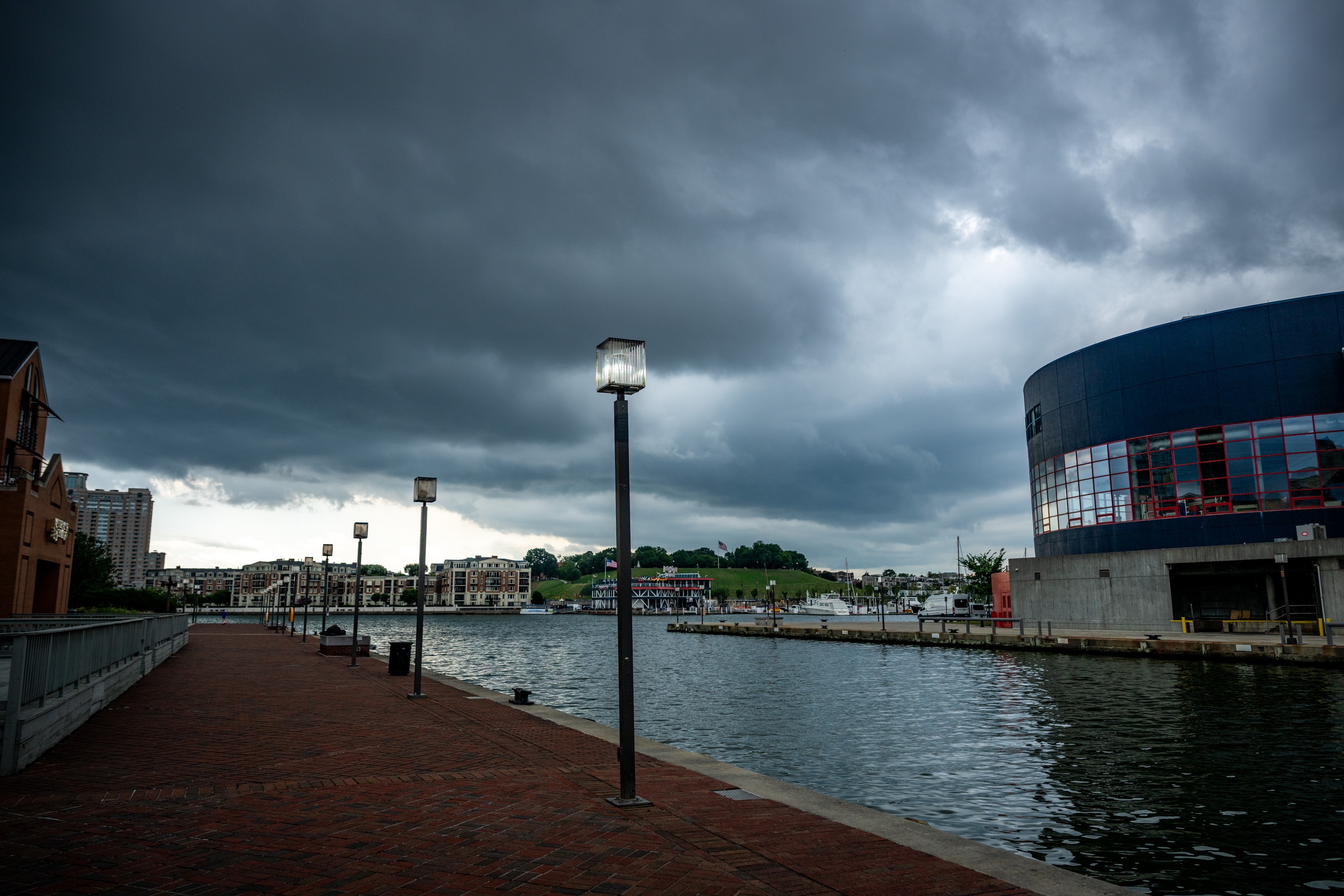 There is a marginal risk for severe storms across Maryland on Saturday.