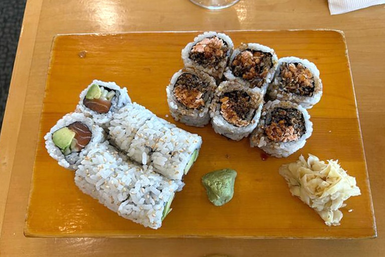 Sushi Sono, tucked away on Columbia's Lakefront, doesn't offer lunch specials anymore it's still a great spot to grab a bite.