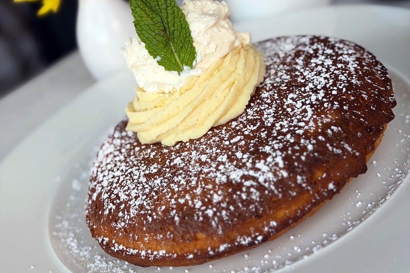 Marta offers a light and airy lemon ricotta pancake soufflé for brunch.