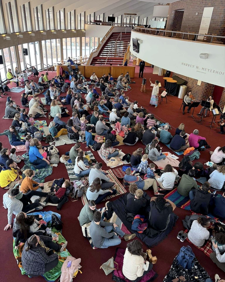 On certain Saturdays, the Baltimore Symphony Orchestra hosts a Music Box Series for kids at the Joseph Meyerhoff Symphony Hall.