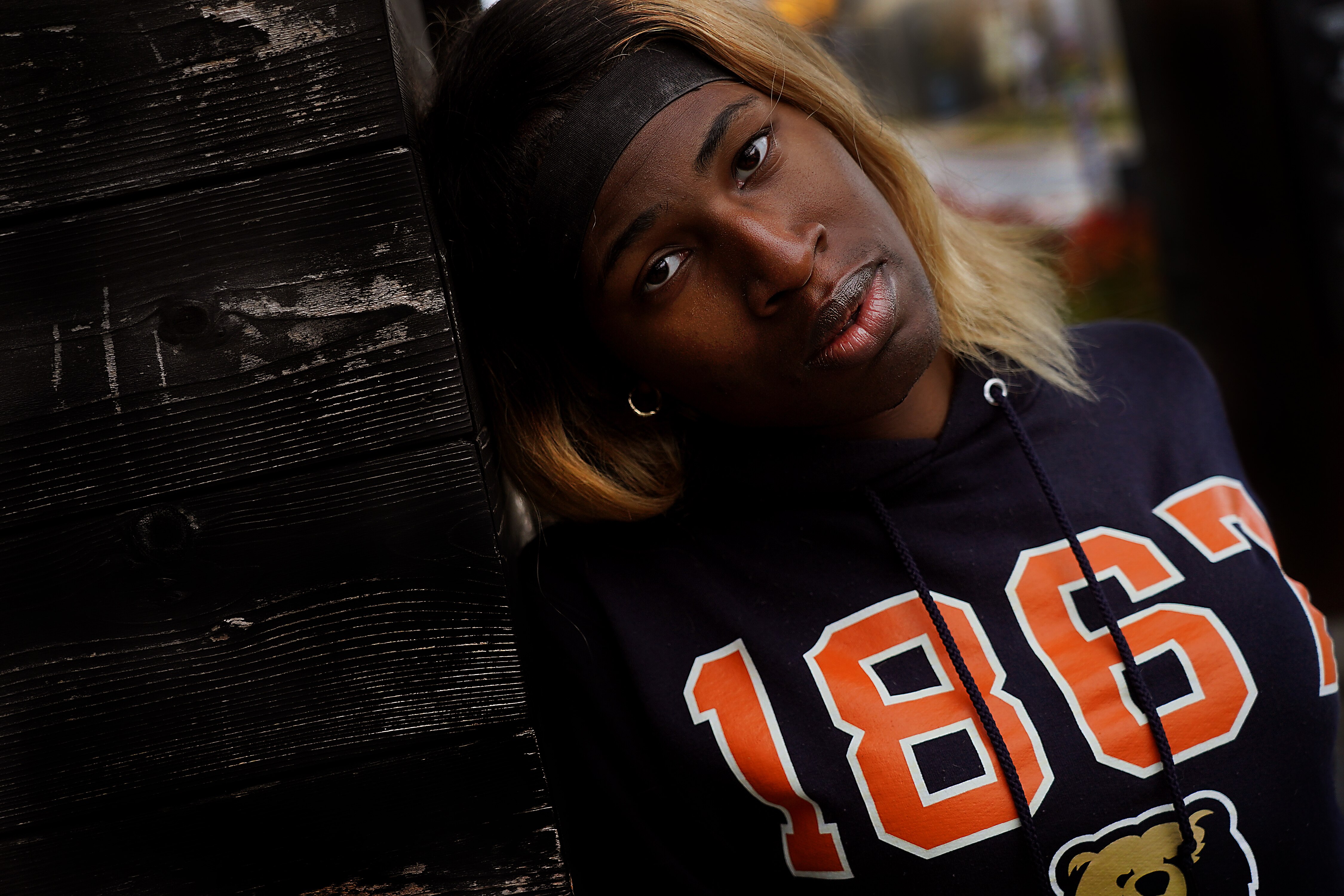 Anastasia Curtis, a 24-year-old trans woman from Essex, helps to support other LGBTQ people especially during the holidays, which she says can be tough for them. 