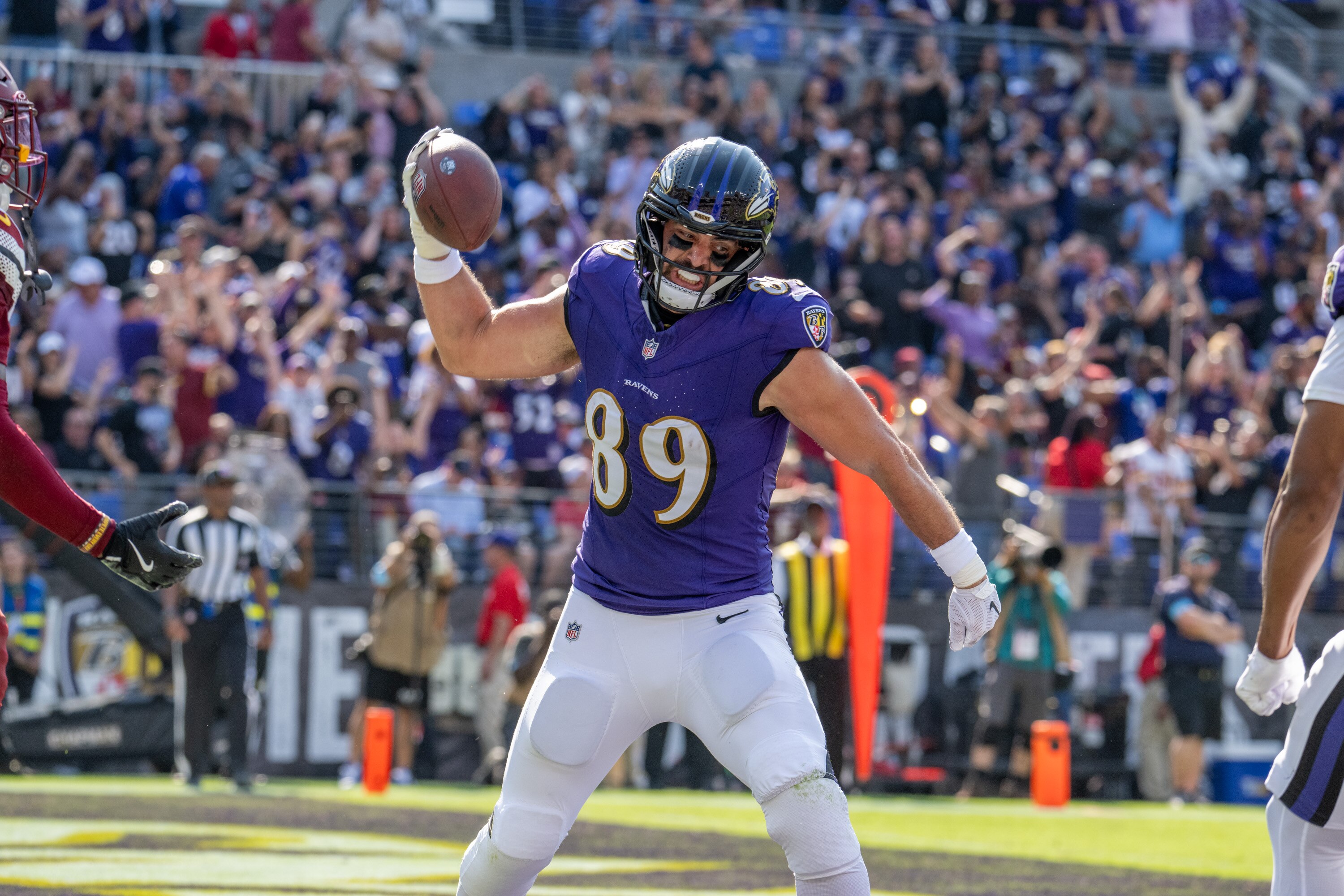 Mark Andrews and the Ravens’ offense gave the Commanders problems all day.
