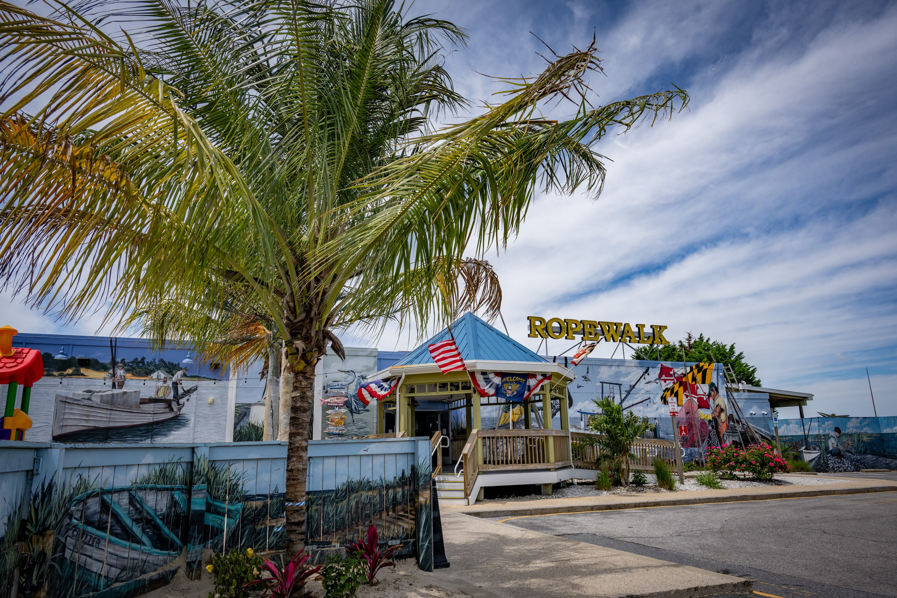 Ropewalk, an oyster house, seafood restaurant and bar, offers bayside dining in Ocean City.