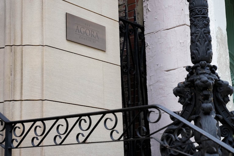 Exterior of The Agora Companies in Baltimore, Md. on Saturday, June 6, 2026.