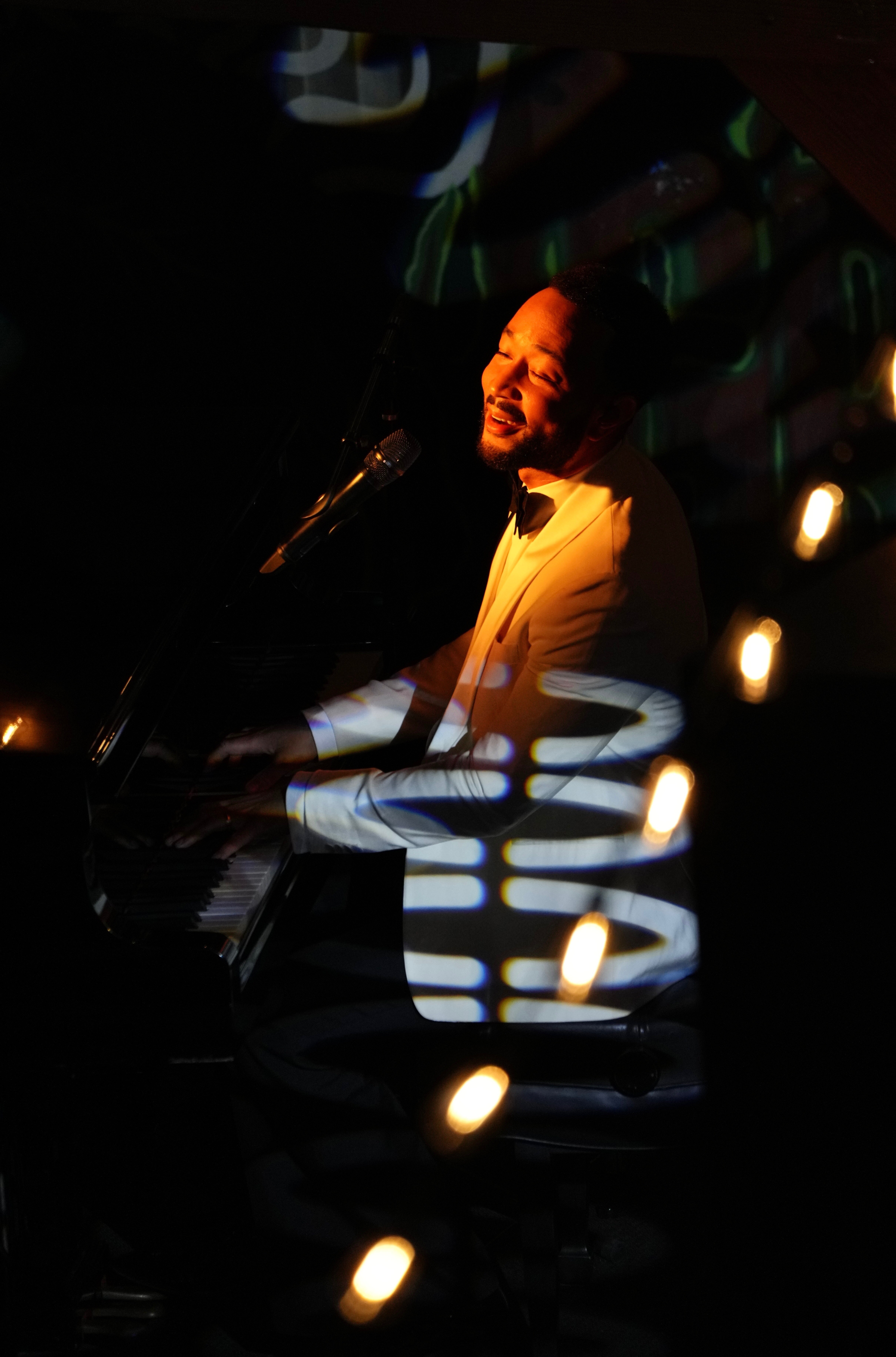 Grammy-winning singer-songwriter and pianist John Legend performs two concerts at The Sound Garden, a record store in Fells Point, on Tuesday evening. 
