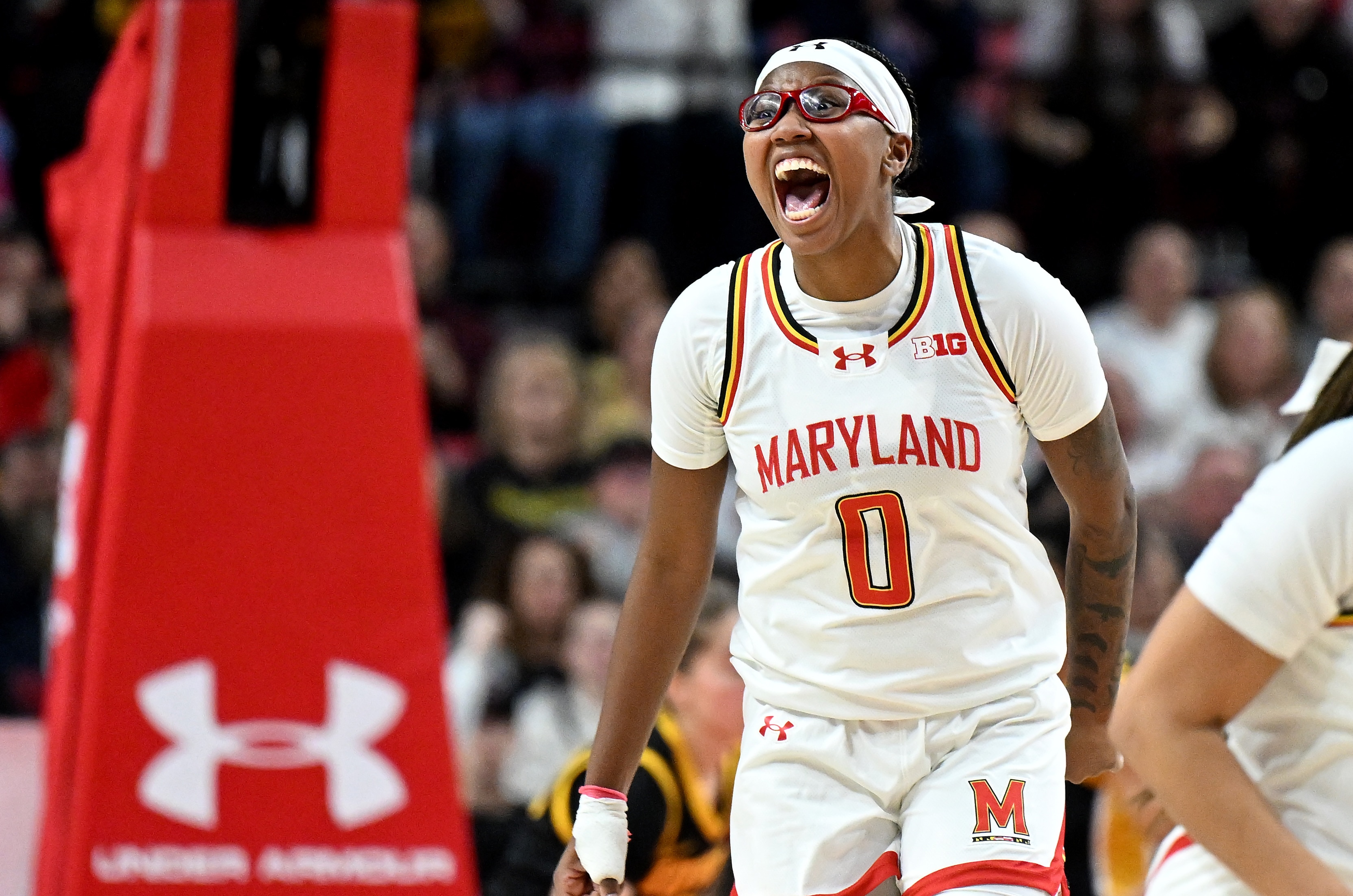Shyanne Sellers is the only Maryland player ever with at least 1,500 points, 500 rebounds and 500 assists in her career.