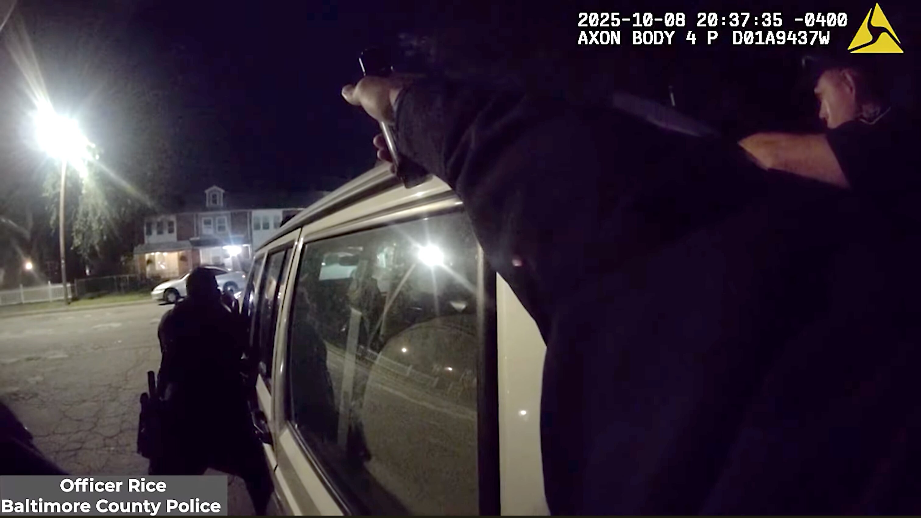 The Baltimore County police department on Thursday, November 6, 2025, released body-worn camera footage from a fatal police-involved shooting in Dundalk in October.