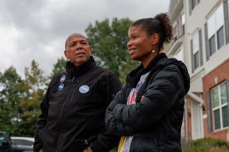 Baltimore County Executive Democratic Nominee Julian Jones and Baltimore County Council District 9 Candidate Arkia Wade
