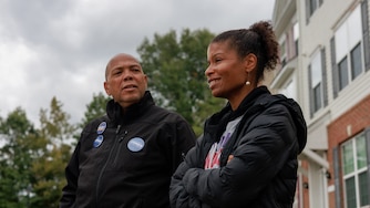 Baltimore County Executive Democratic Nominee Julian Jones and Baltimore County Council District 9 Candidate Arkia Wade