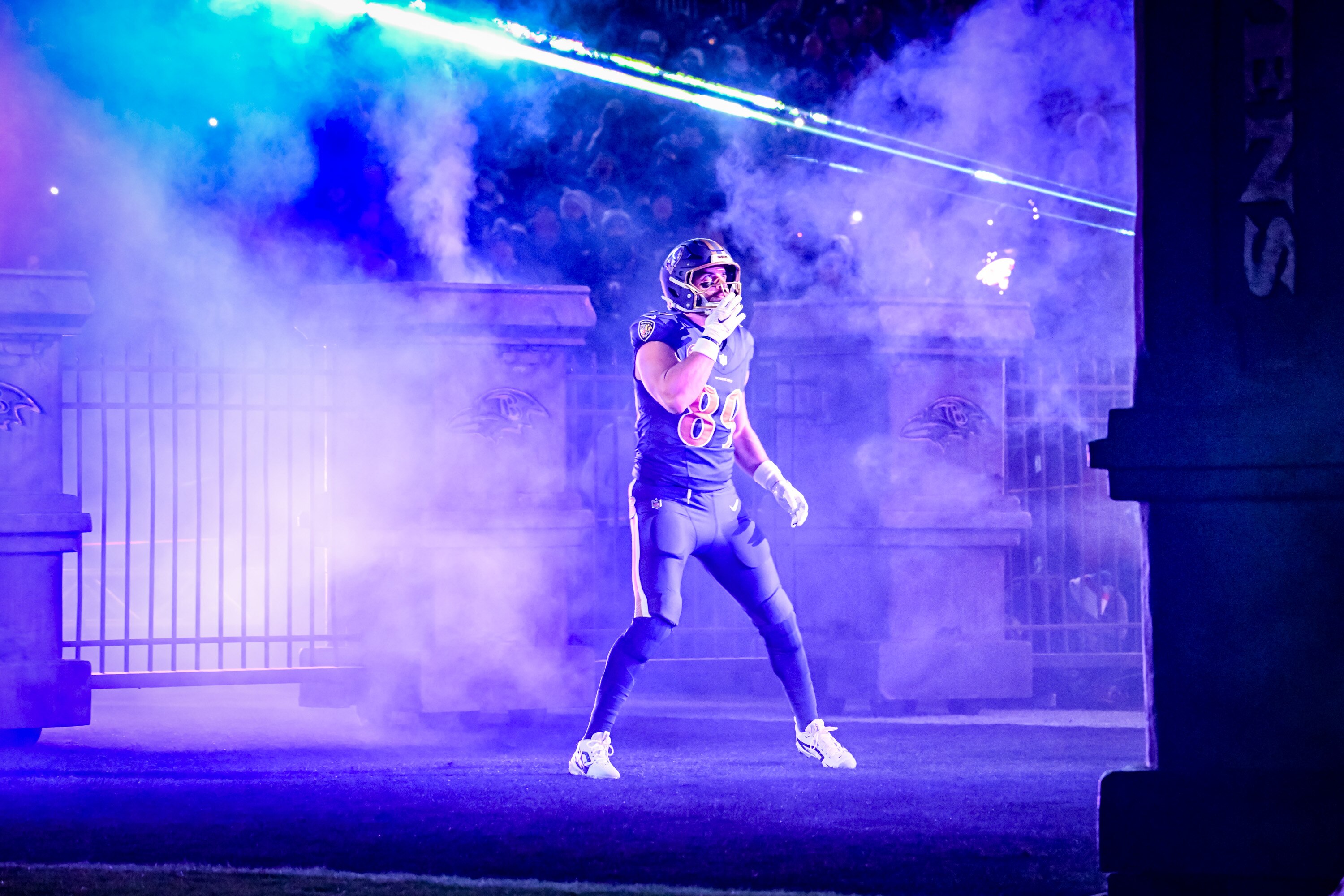 Ravens tight end Mark Andrews has made 37 catches for 332 yards and five touchdowns this season.