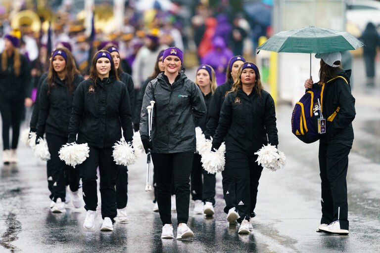 The Go Bowling Military Bowl Parade takes place Friday afternoon, moving up a day early because of an 11 a.m. kickoff Saturday.