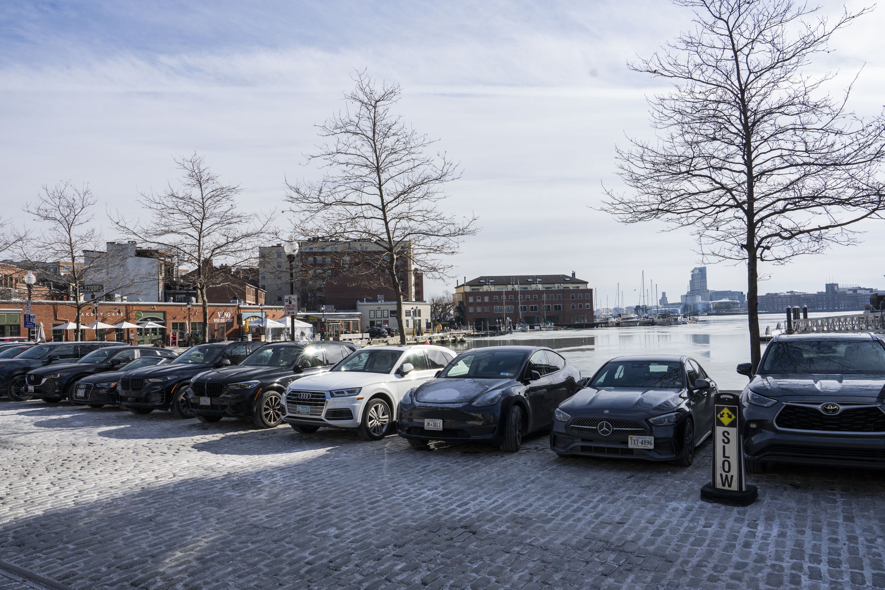 Parking options in Fells Point are limited.
