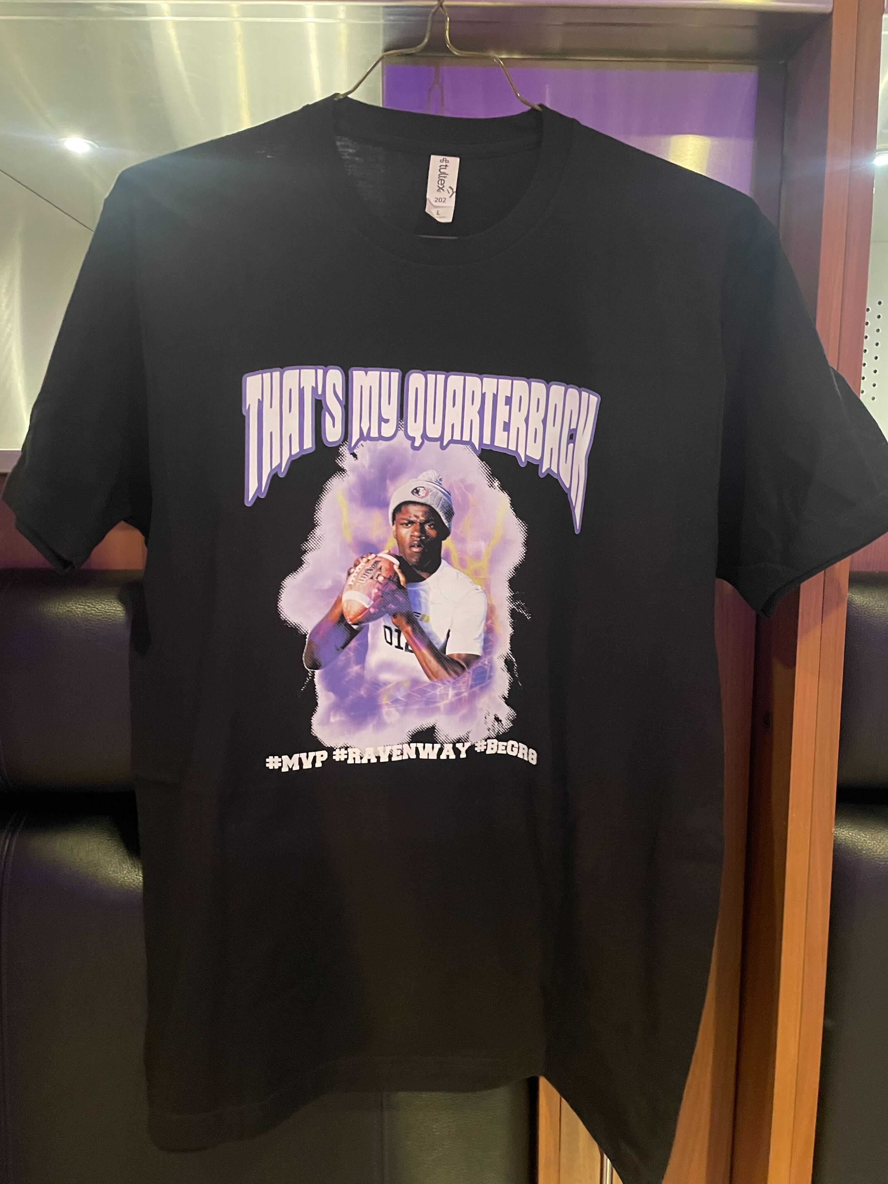 Lamar Jackson solicited help in his campaign to burn the shirts distributed by teammate Daryl Worley, but he found no takers.