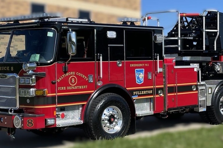 **DO NOT USE** Baltimore County Fire Department truck