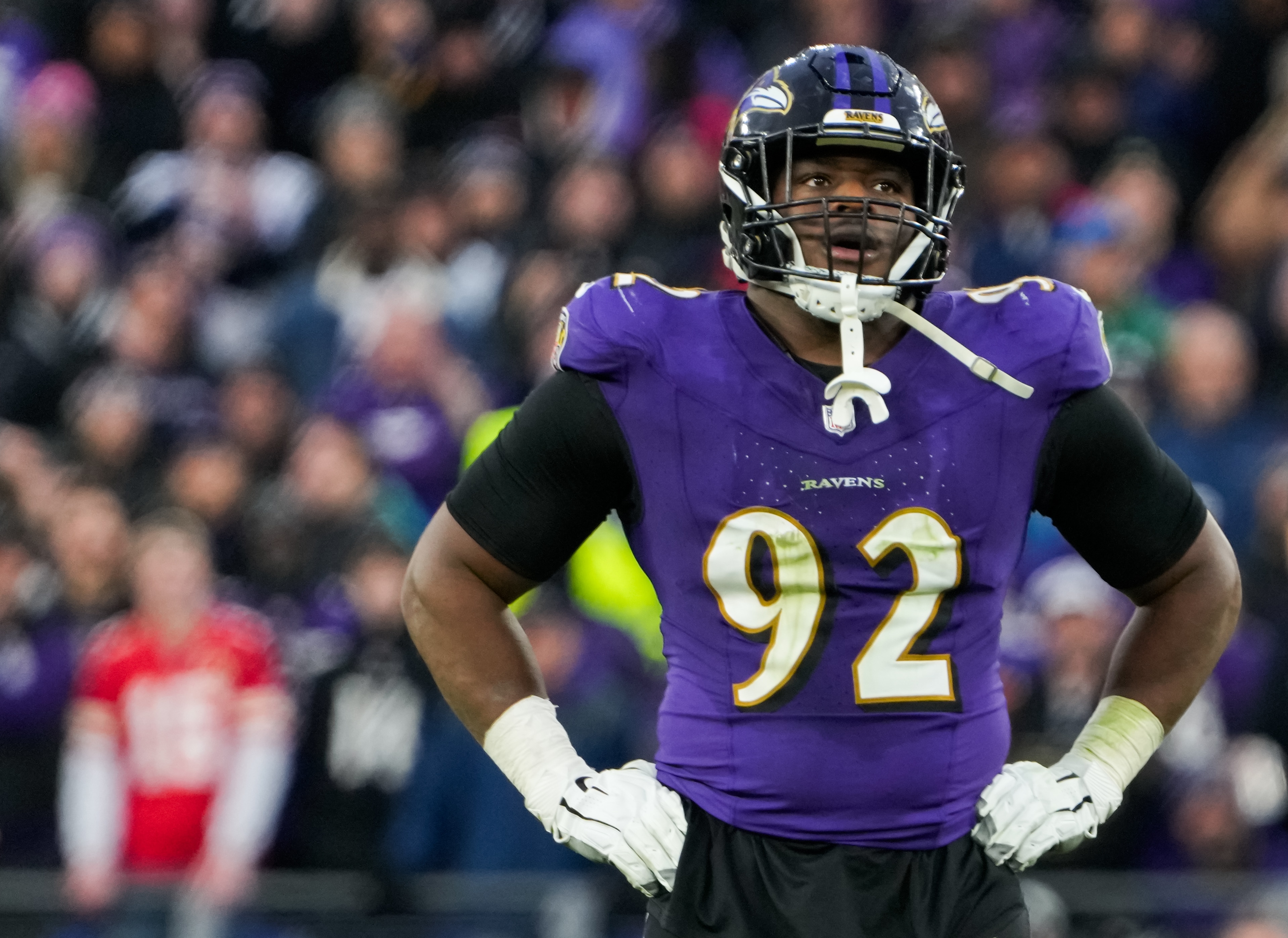 Defensive lineman Justin Madubuike, a pending free agent, is expected to be one of the Ravens’ offseason priorities.