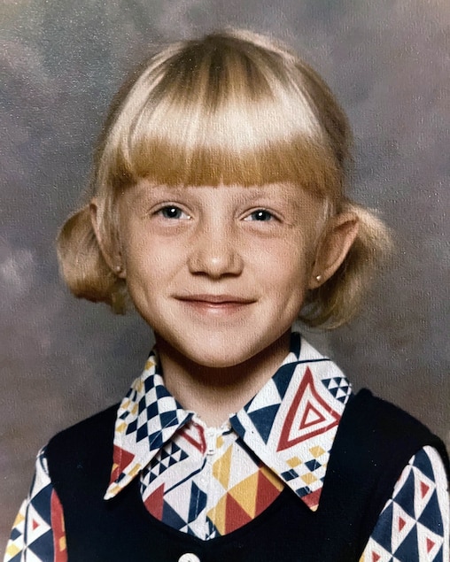 Christine Koniezhny as a young child.