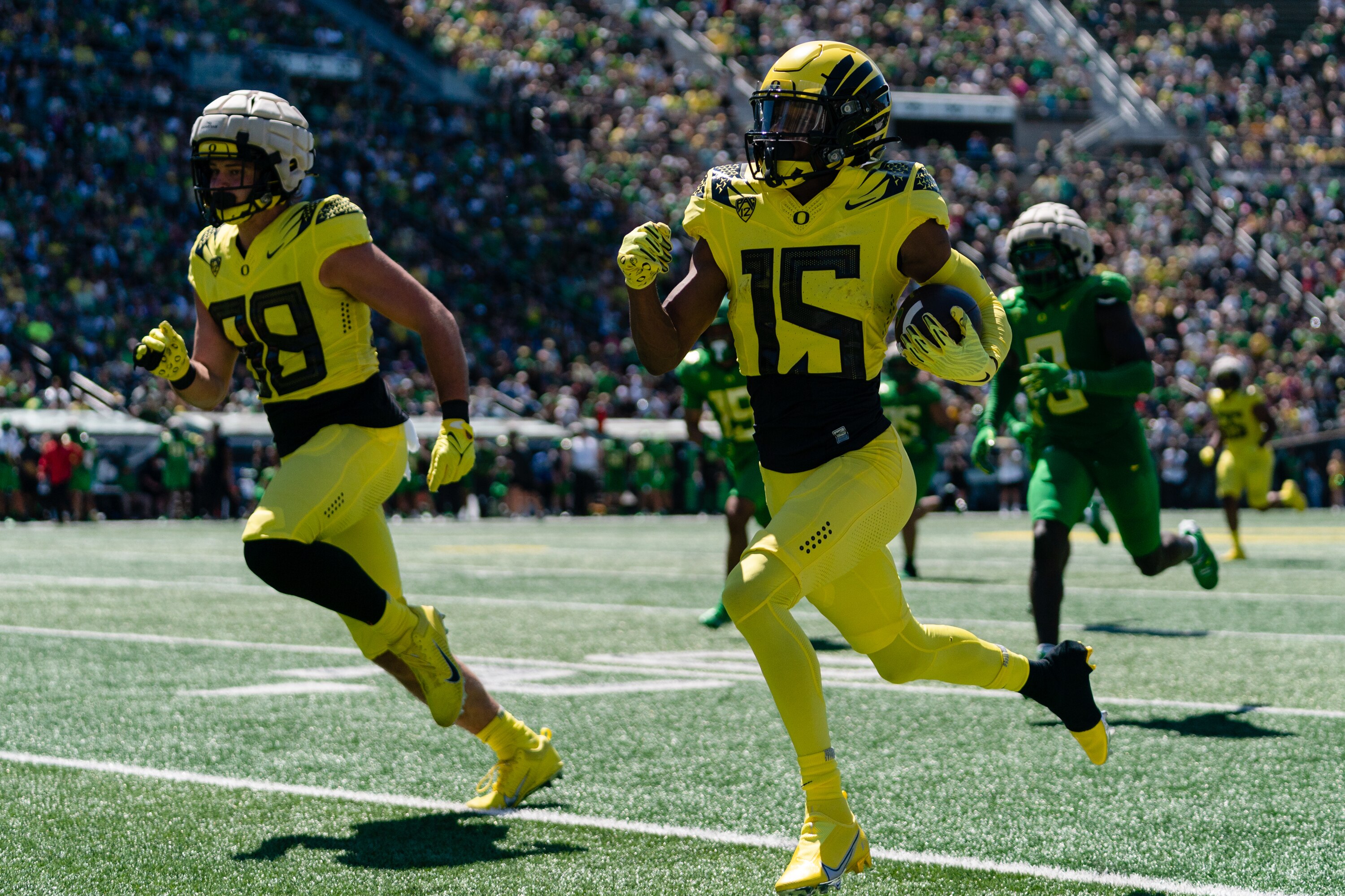 Oregon has never played Maryland in a football game. The Terps lost to Washington in their only meeting in a 1982 bowl game.