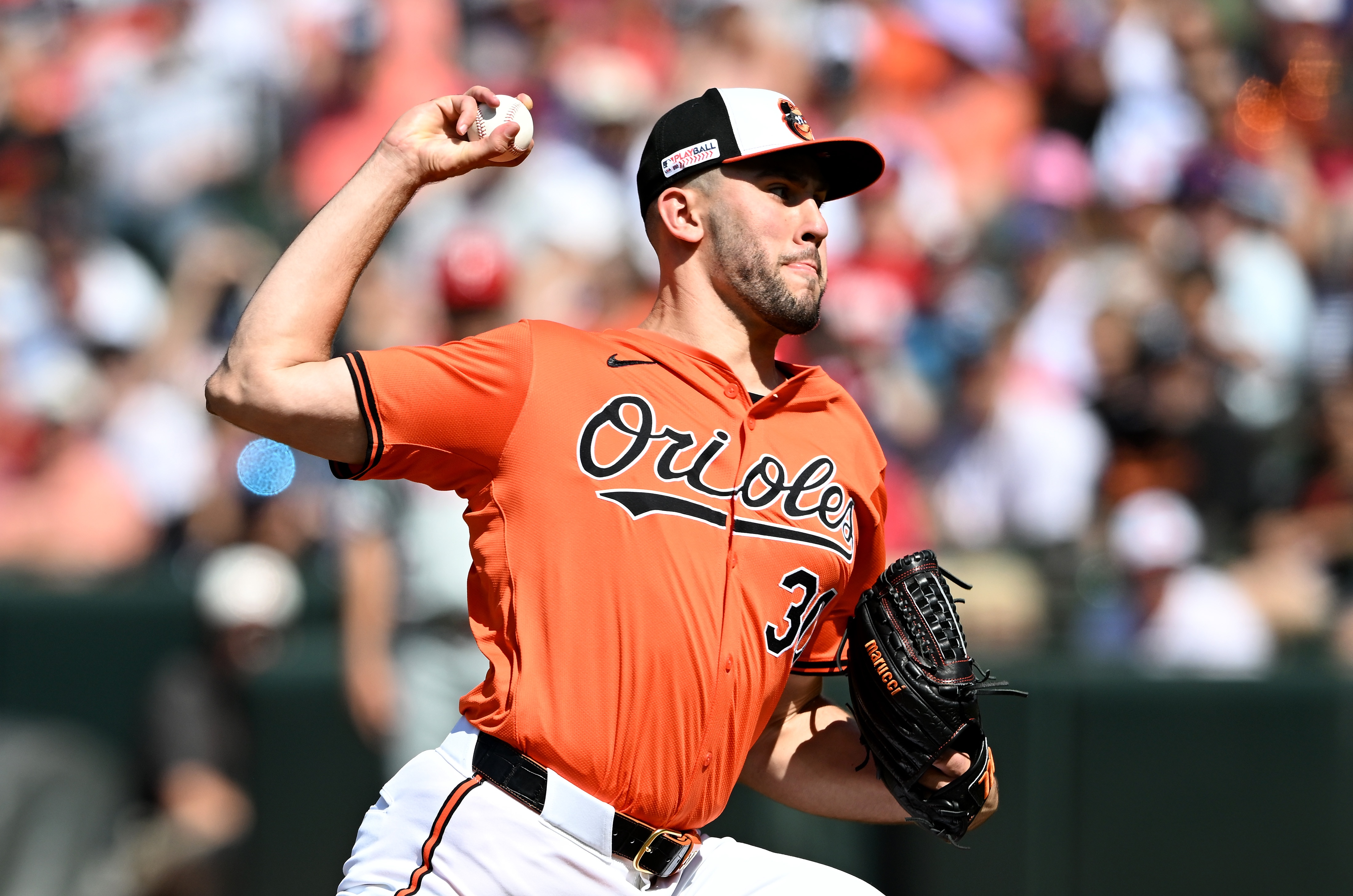 Grayson Rodriguez pitched seven innings for the first time this season Saturday as the Orioles beat the Phillies 6-2.
