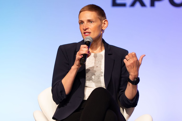 Katie Savage, Maryland's first secretary of information technology, has helped oversee a project to put Claude in applications for public safety net programs.