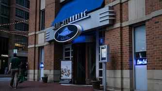 The Oceanaire Seafood Room at 801 Aliceanna Street near Harbor Point in Baltimore.