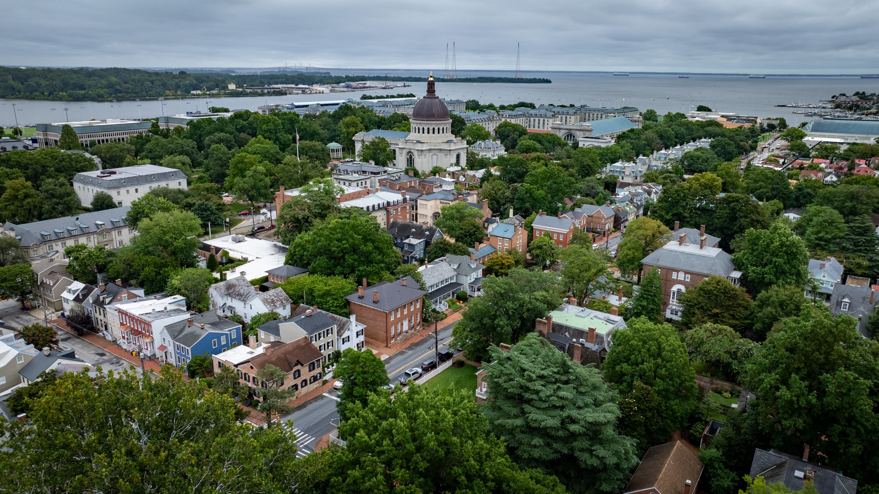 U.S. Naval Academy in Annapolis.