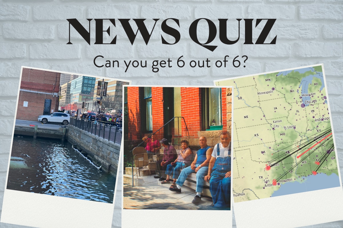 The Banner’s news quiz.