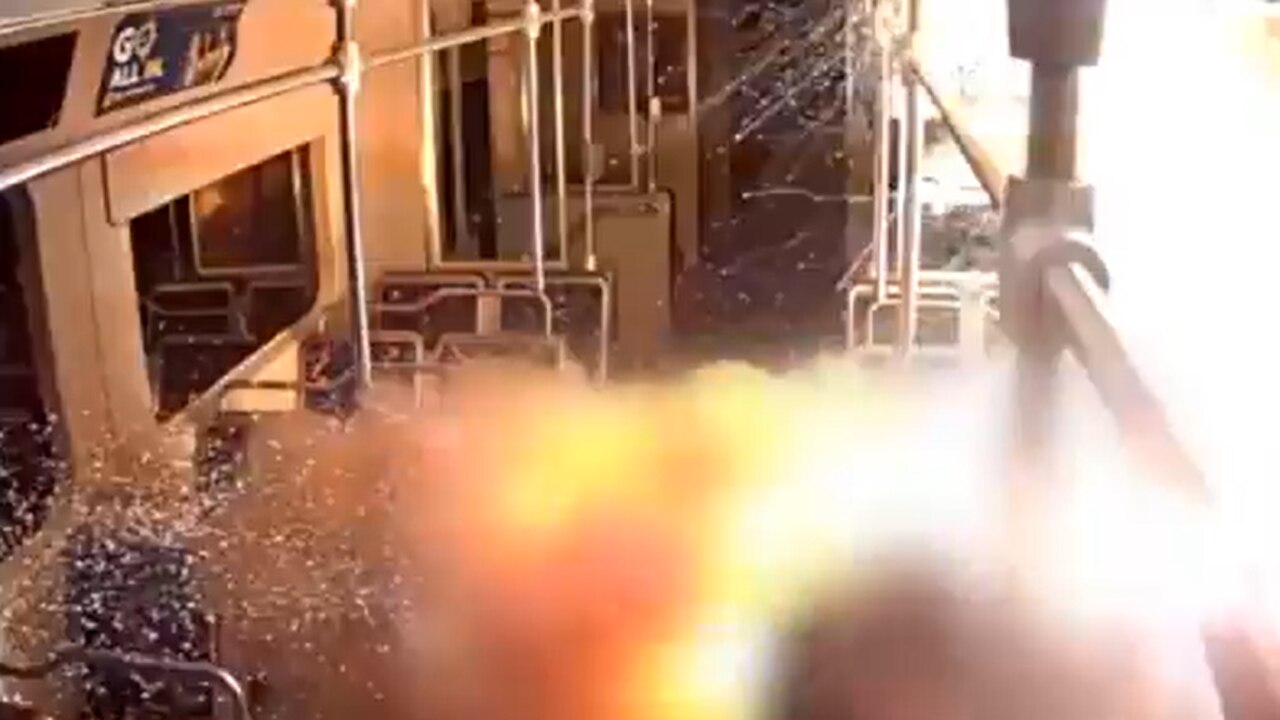 Mta R110 Explosion MTA says light rail car at center of shutdown had been rehabbed - The ...