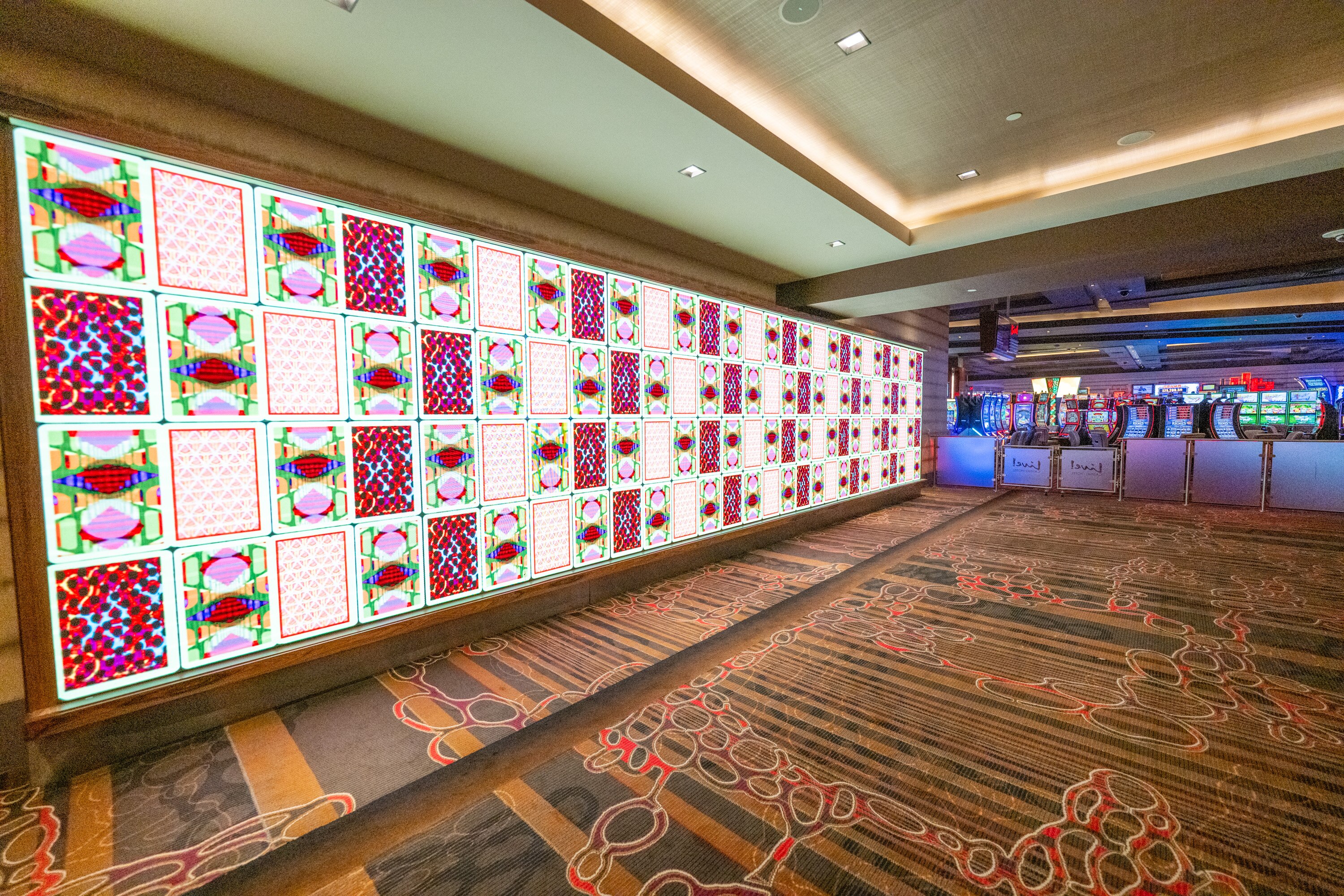 “Game of Skill and Chance” by Chris Doyle, part of the Cordish Collection displayed at Live! Casino & Hotel in Hanover. 