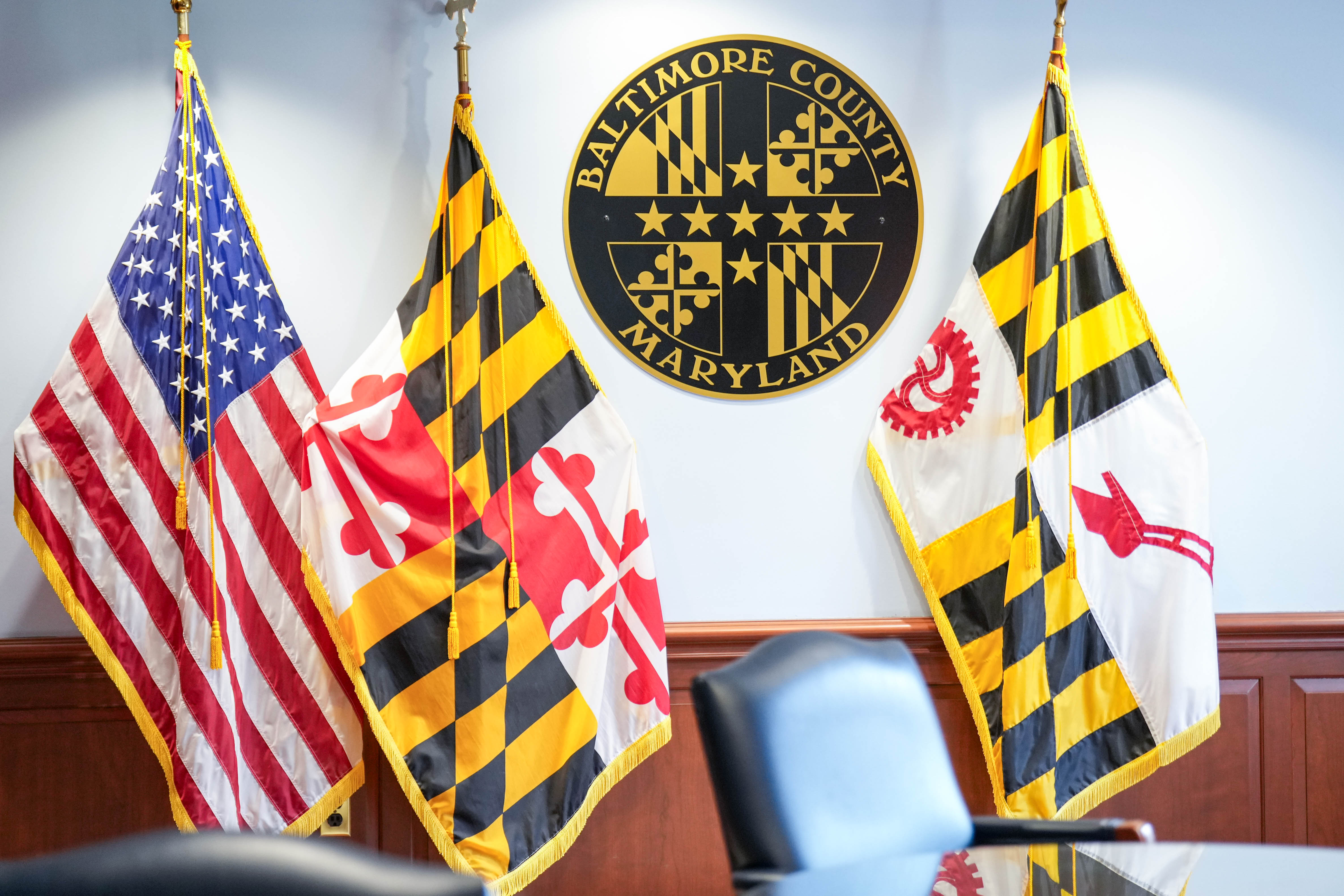 A Baltimore County employee used a vehicle to drive to a political campaign office 36 times, according to a report from the Office of the Inspector General.
