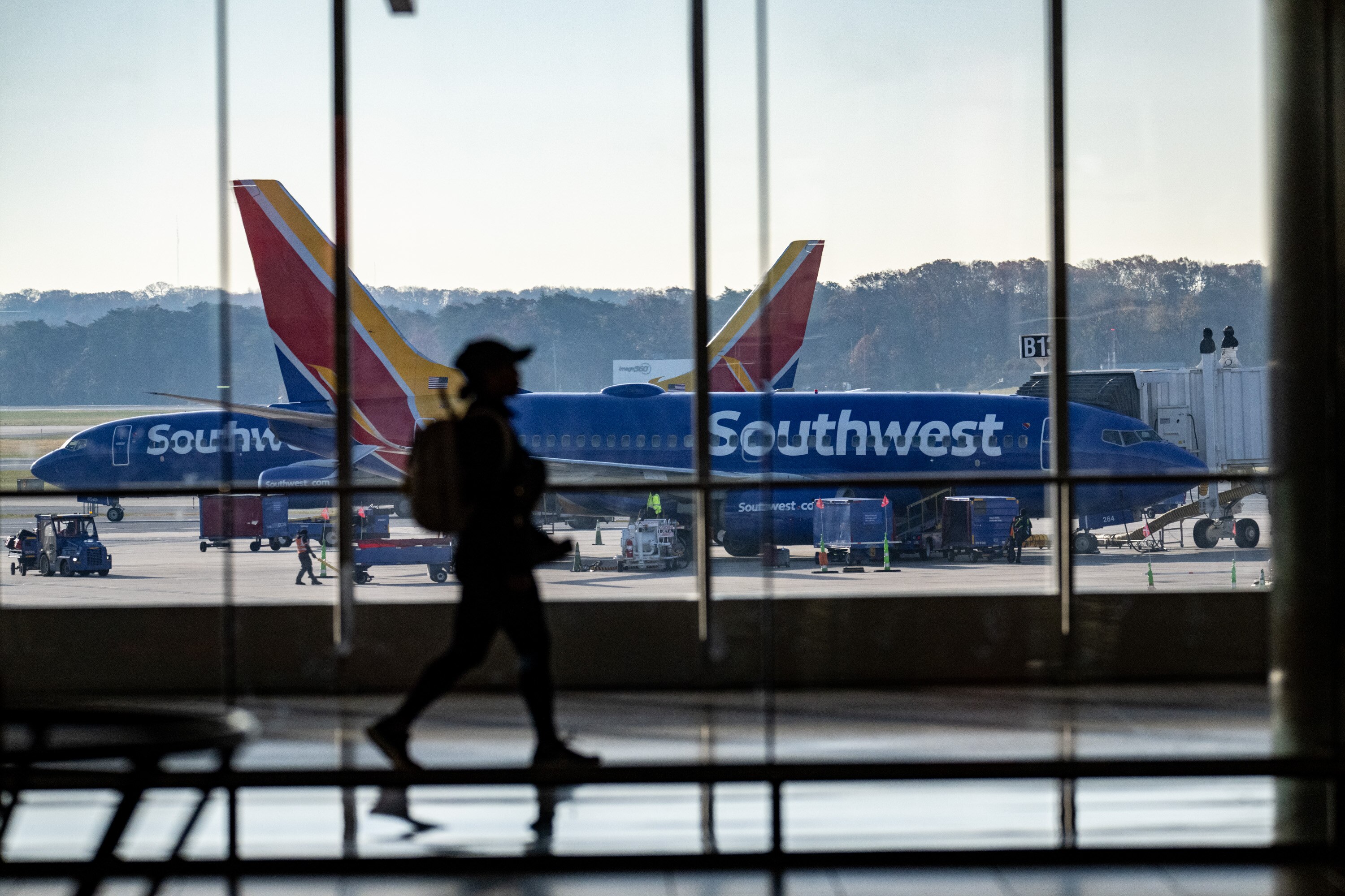 Before the reductions, around 650 flights arrived and departed from BWI daily. 