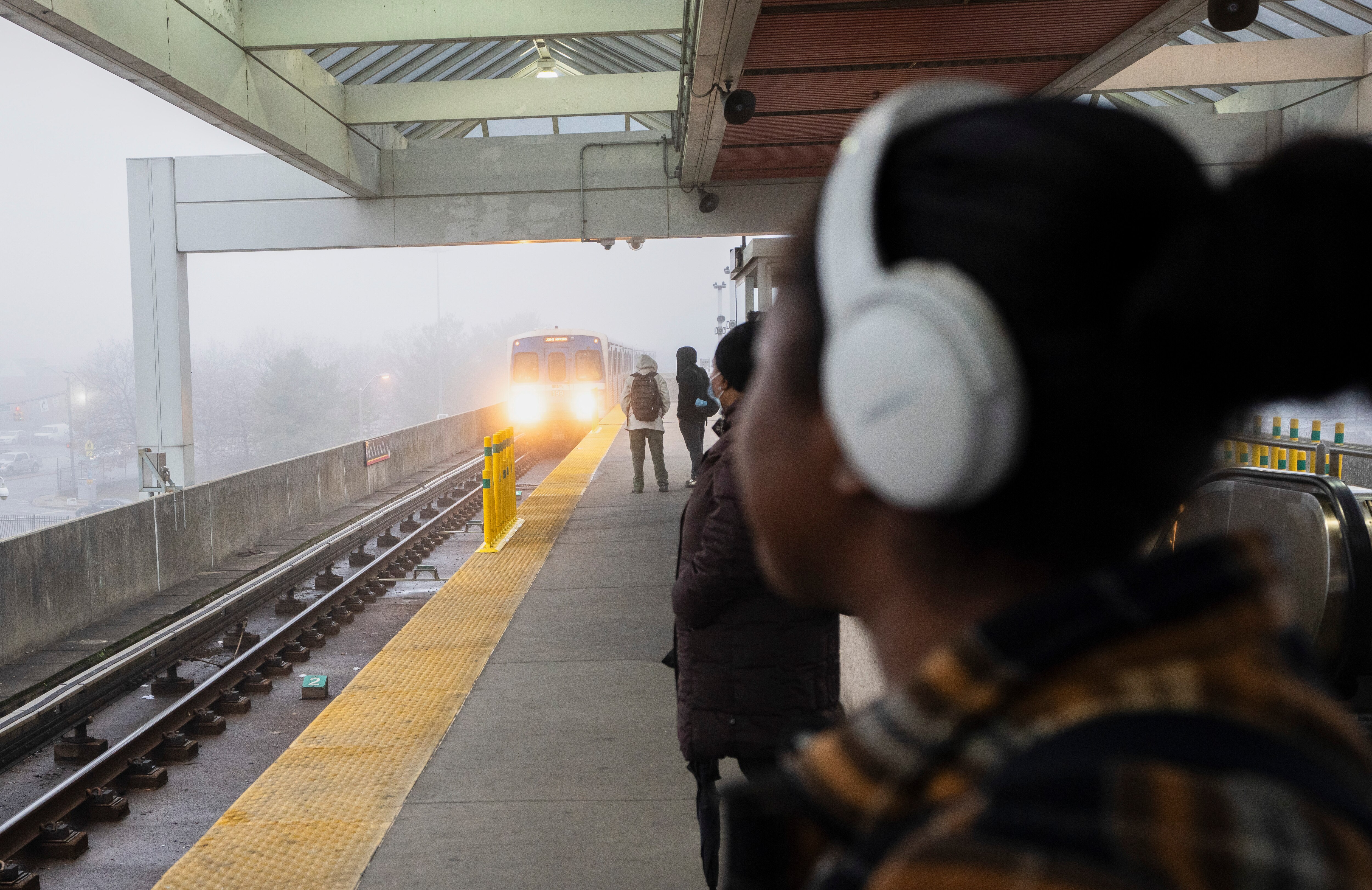 Brooke Bourne, a senior at Western High School, spends more than 90 minutes getting home from school each day on public transit, a distance that takes 17 minutes by car.