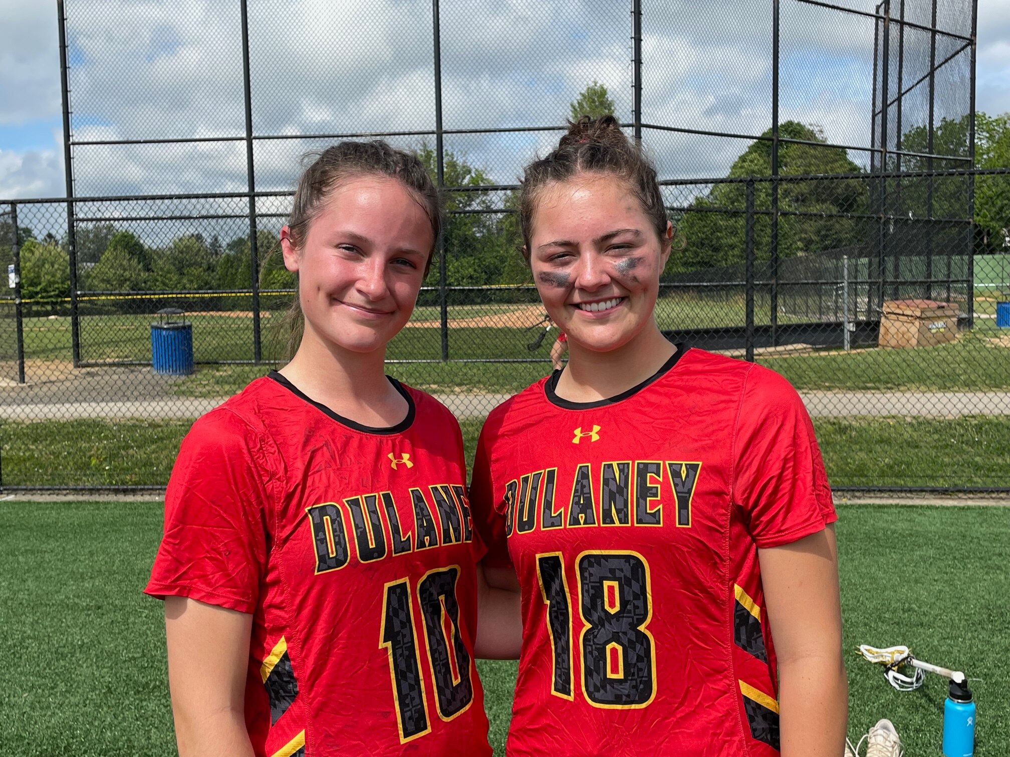 Dulaney's Heidi Schmidt (18) scored six goals and Anna Jones (10) scored three as the Lions cruised past Walter Johnson, 17-6, in the Class 4A state girls lacrosse semifinals Saturday. The Lions will meet two-time defending champion Broadneck -- which has knocked them out of the past two state tournaments -- for the title next week at Stevenson University.