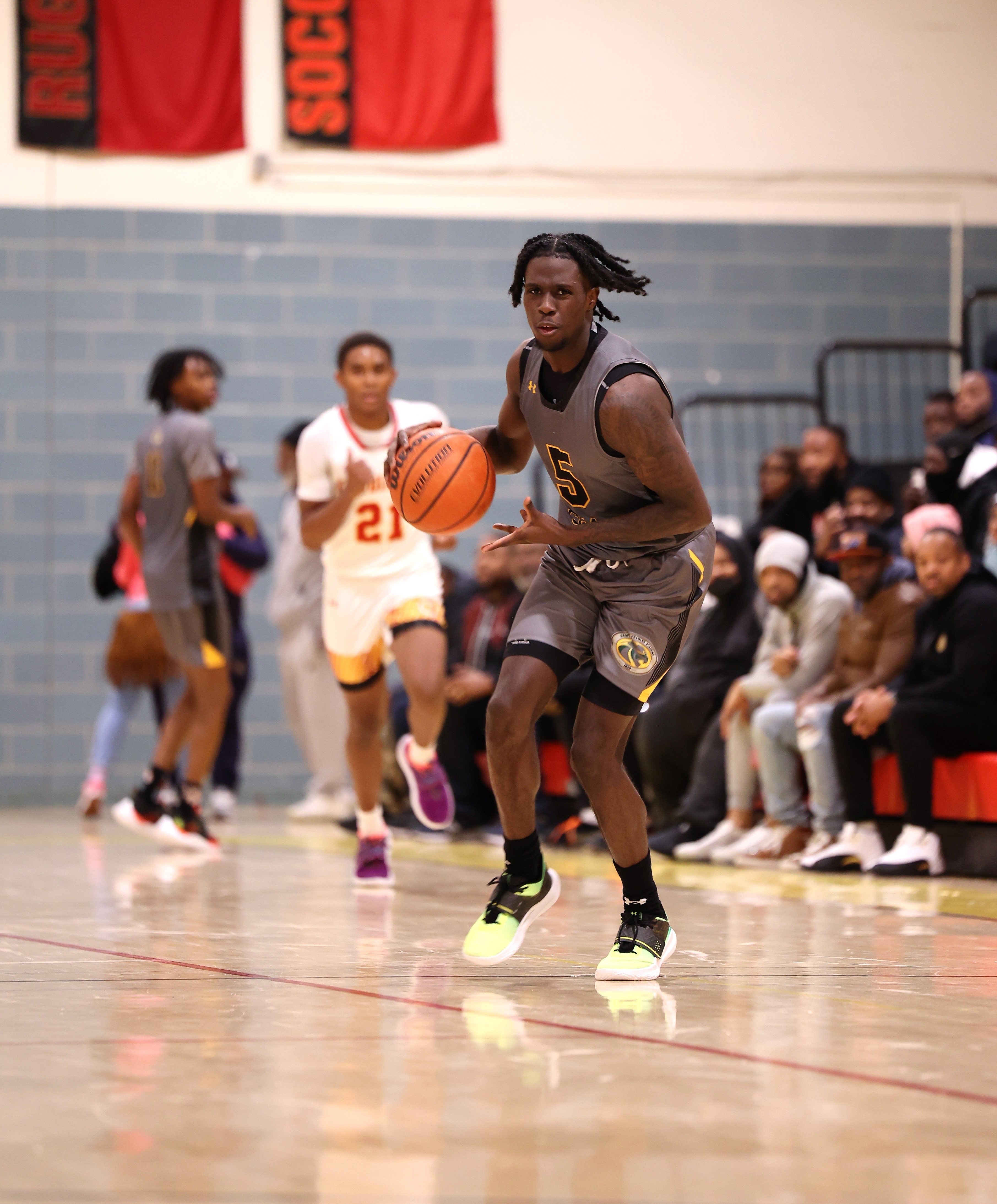 St. Frances basketball Jahnathan Lamothe vs. Calvert Hall on Dec. 23, 2022
