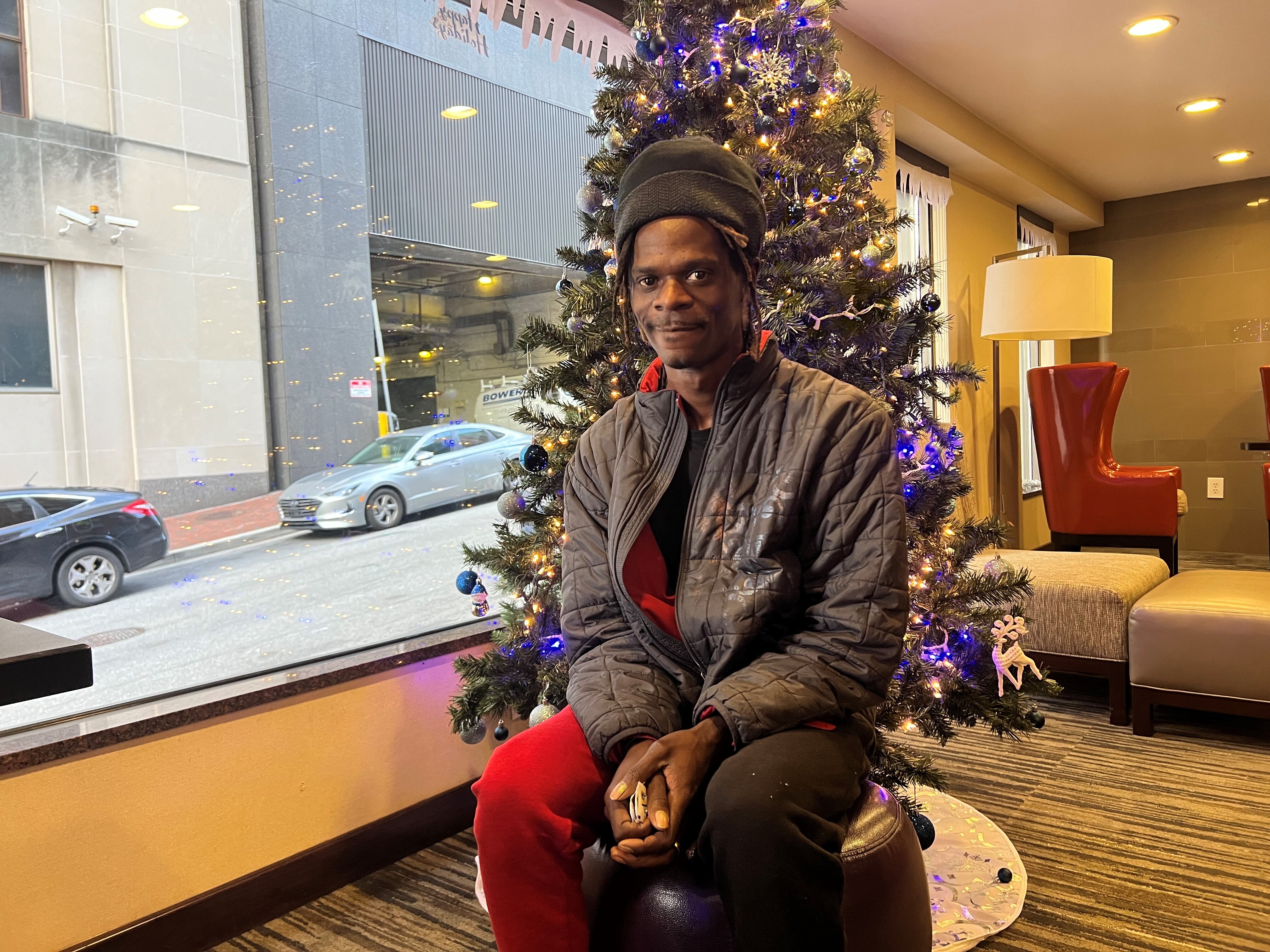 Colin Williams is receiving support to get housing after living in Druid Hill Park for over a year and creating artwork.