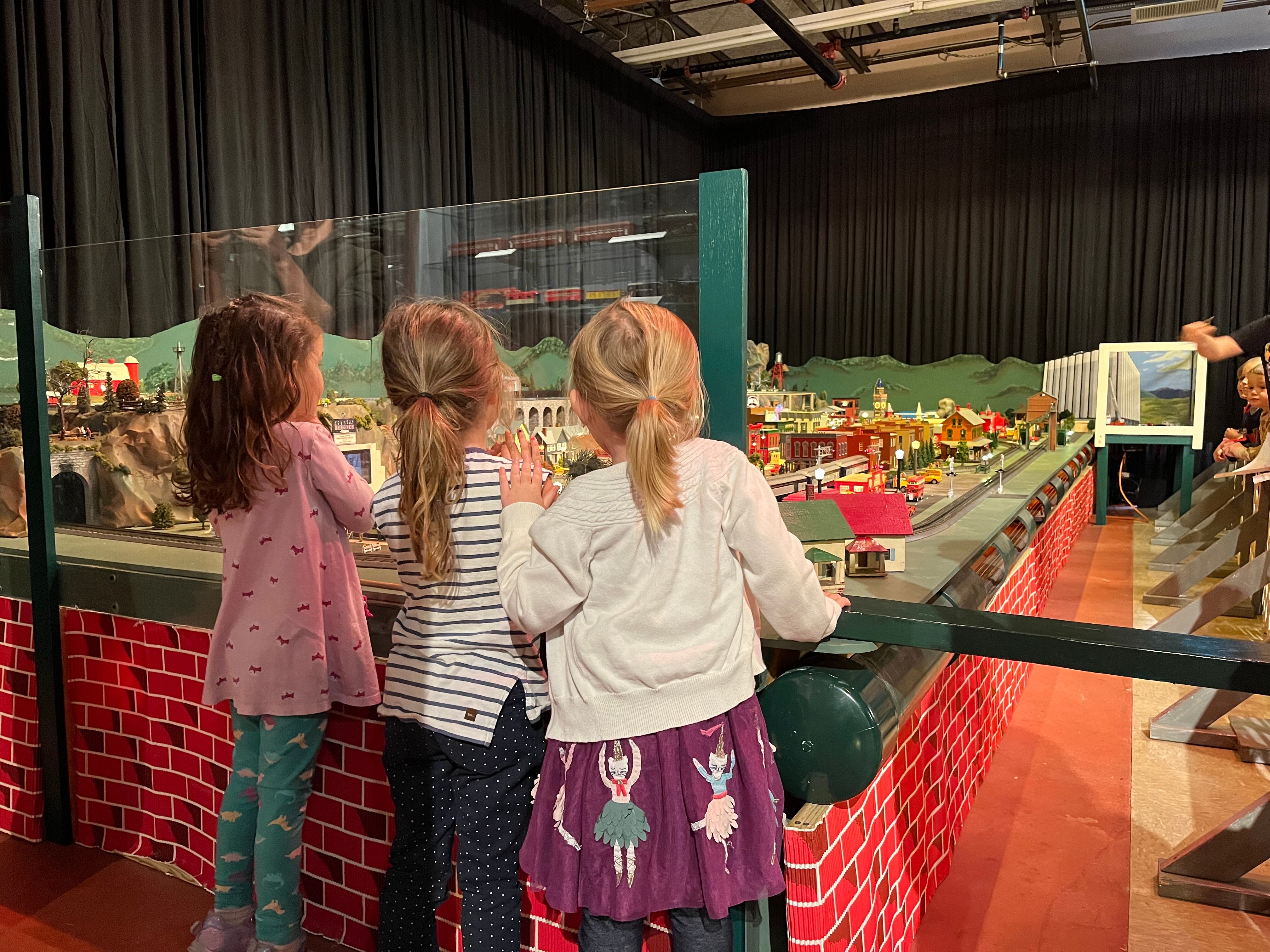 The holiday train garden is a featured experience at the Fire Museum of Maryland each year.