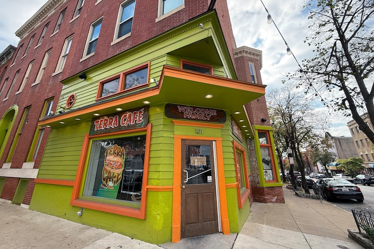 Terence Dickson closed Terra Cafe, one of Baltimore's longest-running Black-owned restaurants. The eatery at 101 E 25th St. featured a large back patio.