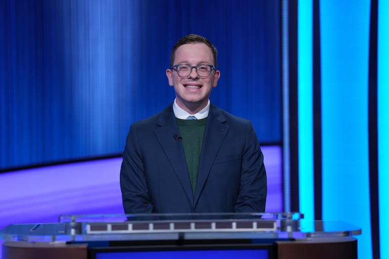 Baltimore trivia host and college professor Jonathan Hugendubler returns to Jeopardy! after upsetting a two-week champion in his first appearance in July.
