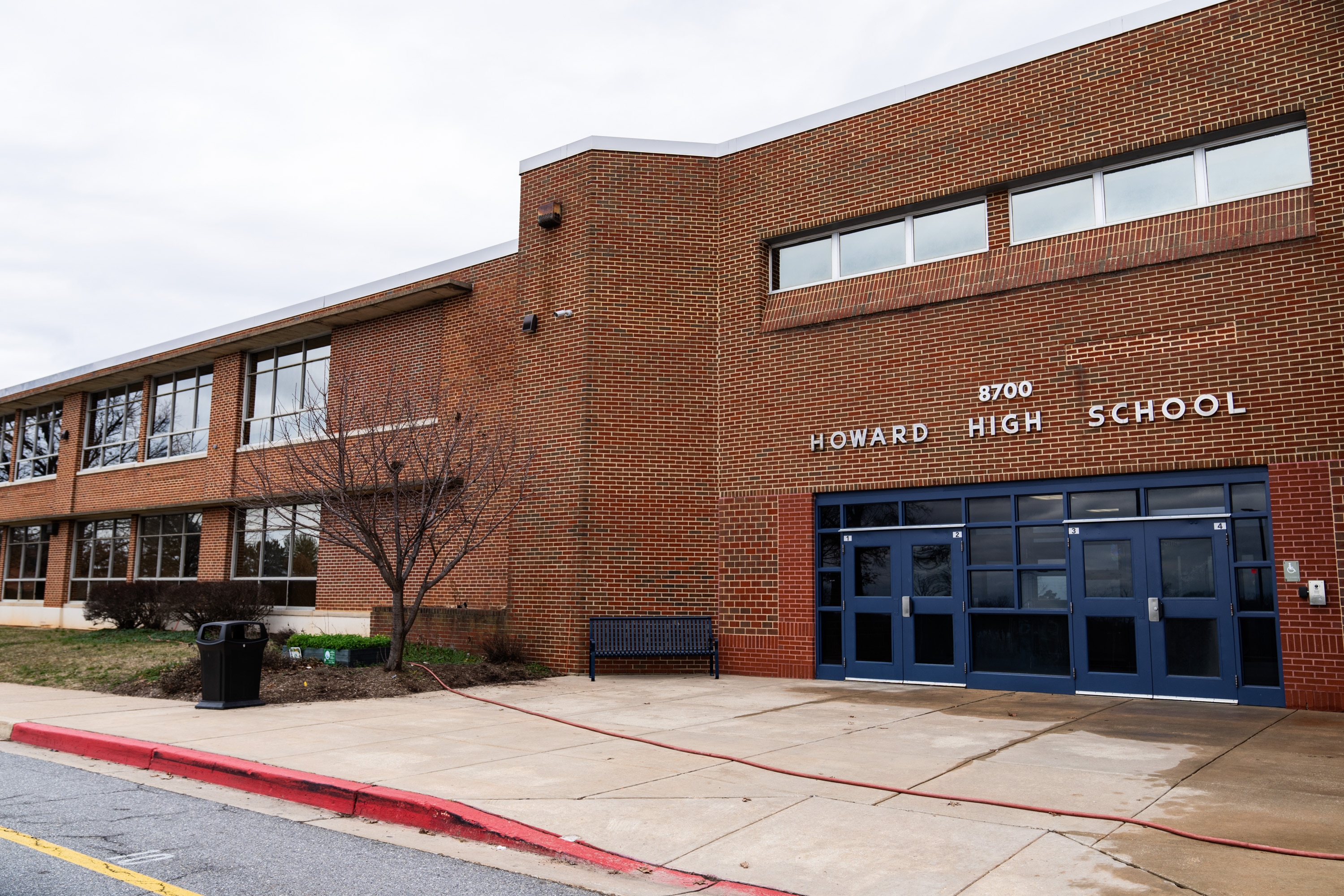 Howard High School in Ellicott City, Md. on Saturday, Jan. 27, 2024.