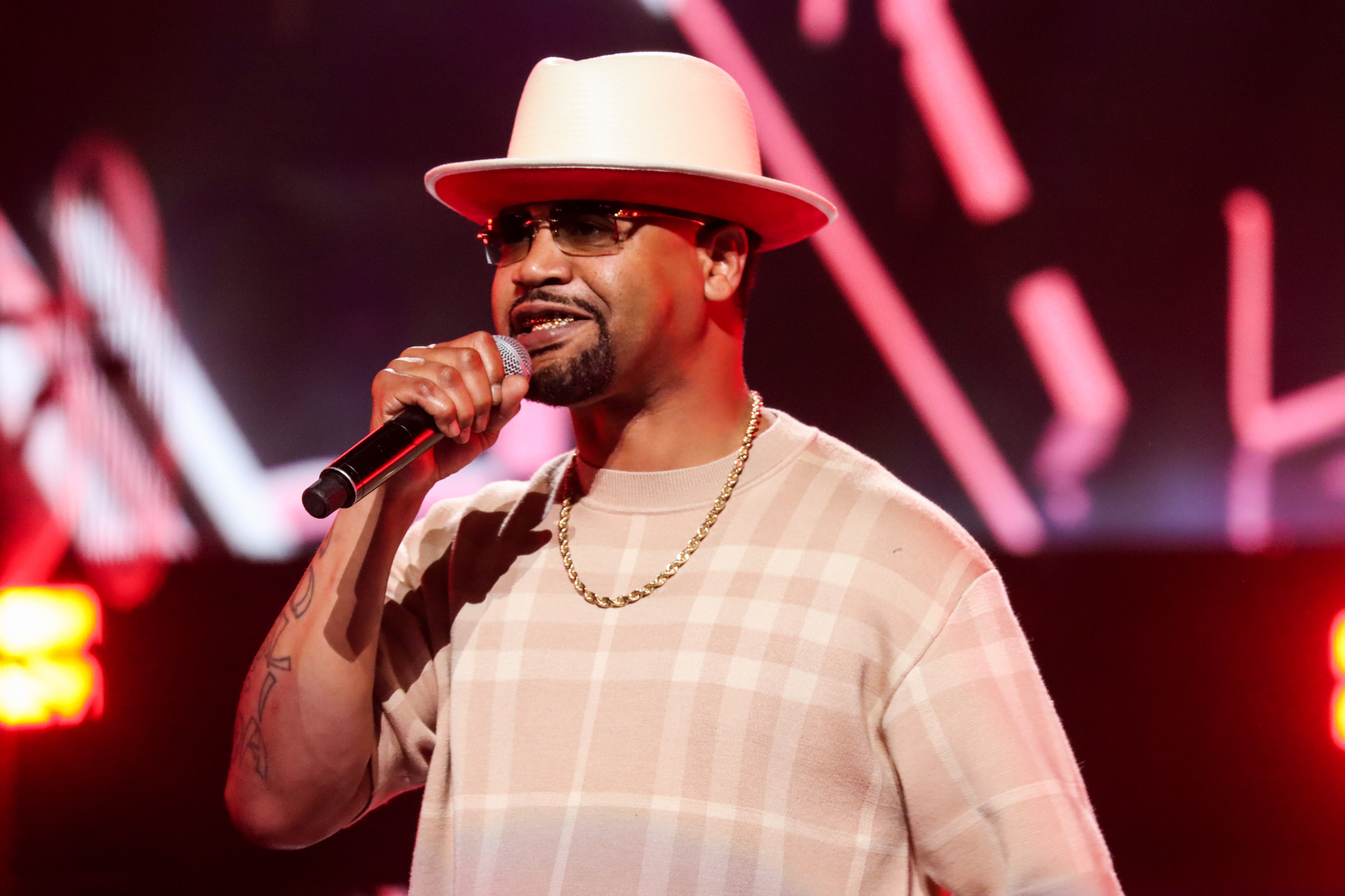 ATLANTA, GEORGIA - MAY 19: Rapper Juvenile performs onstage at 2023 Black Music Honors at Cobb Energy Performing Arts Centre on May 19, 2023 in Atlanta, Georgia. (Photo by Nykieria Chaney/Getty Images)