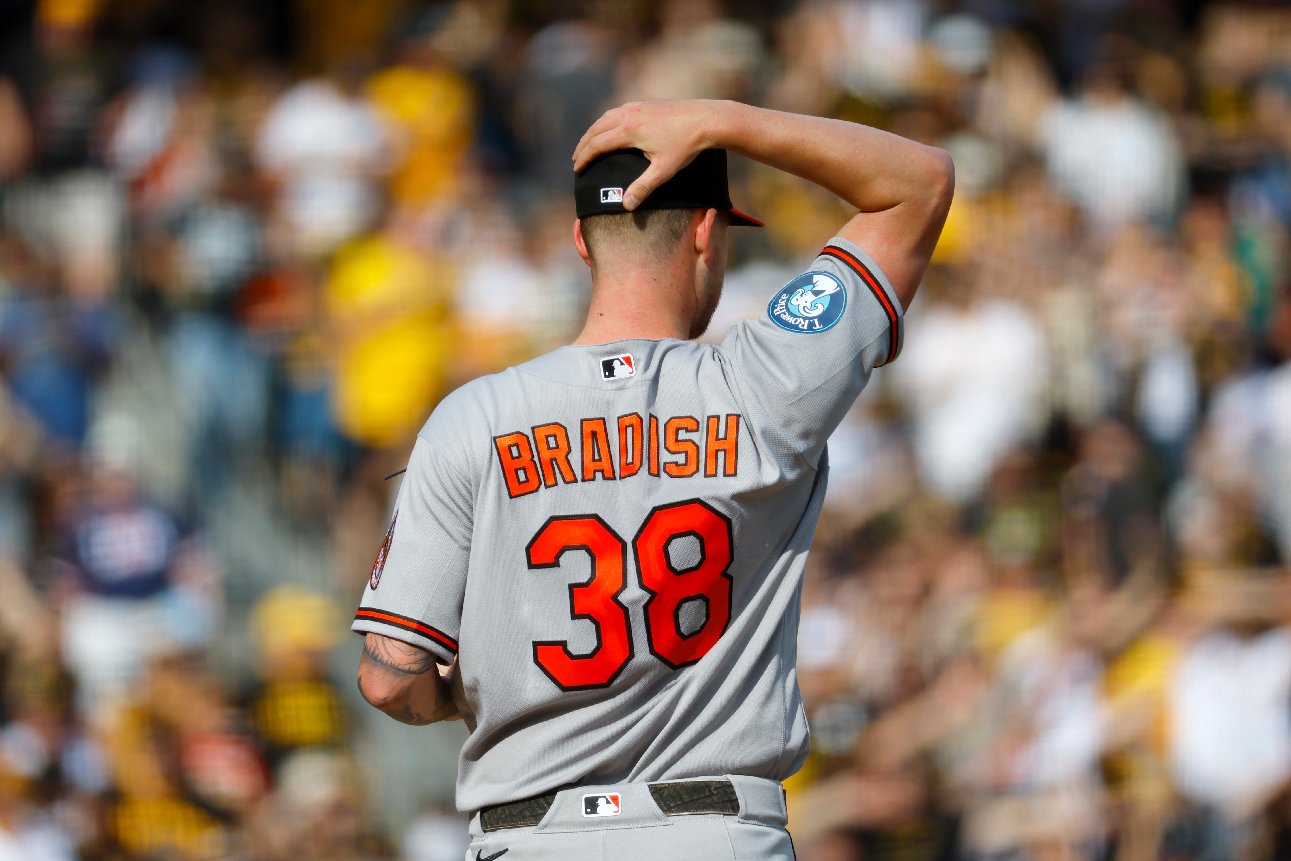 Kyle Bradish allowed four runs, six hits and three walks in four innings Friday in Pittsburgh.