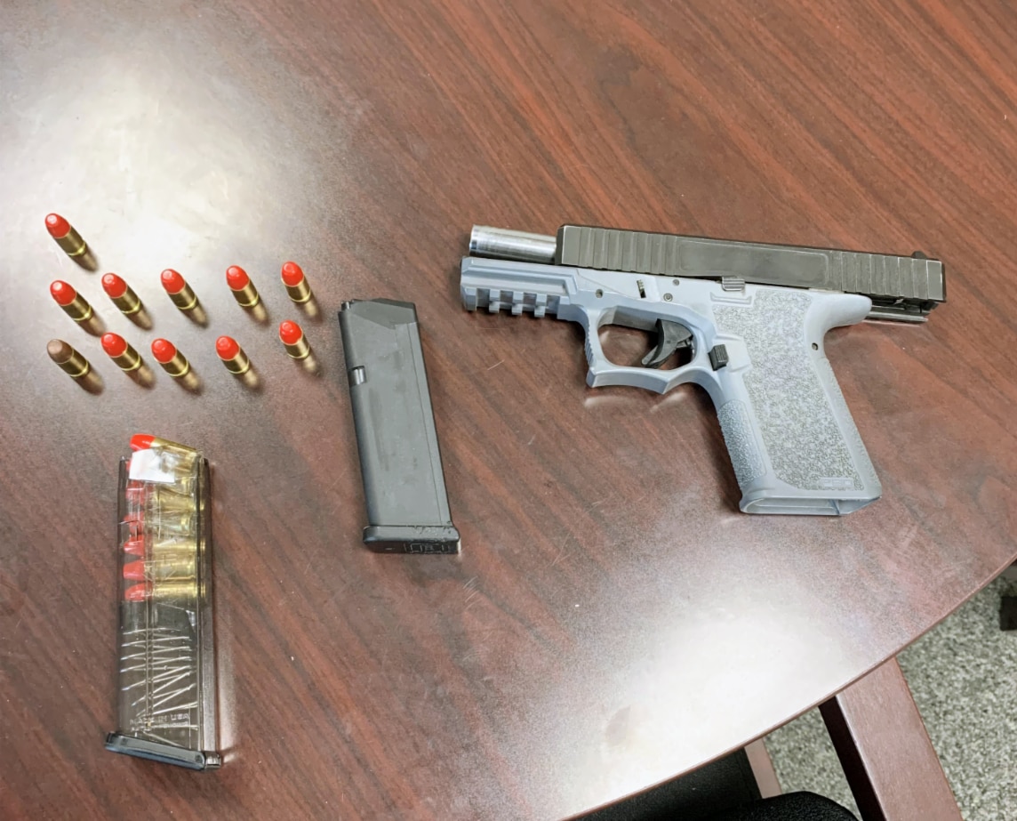 Anne Arundel County Police say a 12-year-old brought this handgun to school on Jan. 5. A day later, a 6-year-old brought a gun to school in Virginia and shot a teacher.