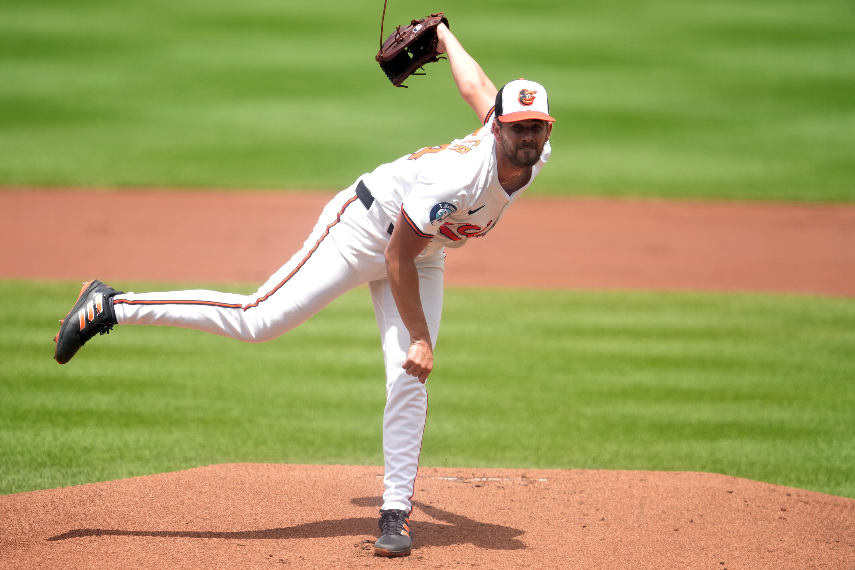 Dean Kremer allowed three hits and a walk while striking out six over seven innings Sunday at Camden Yards.