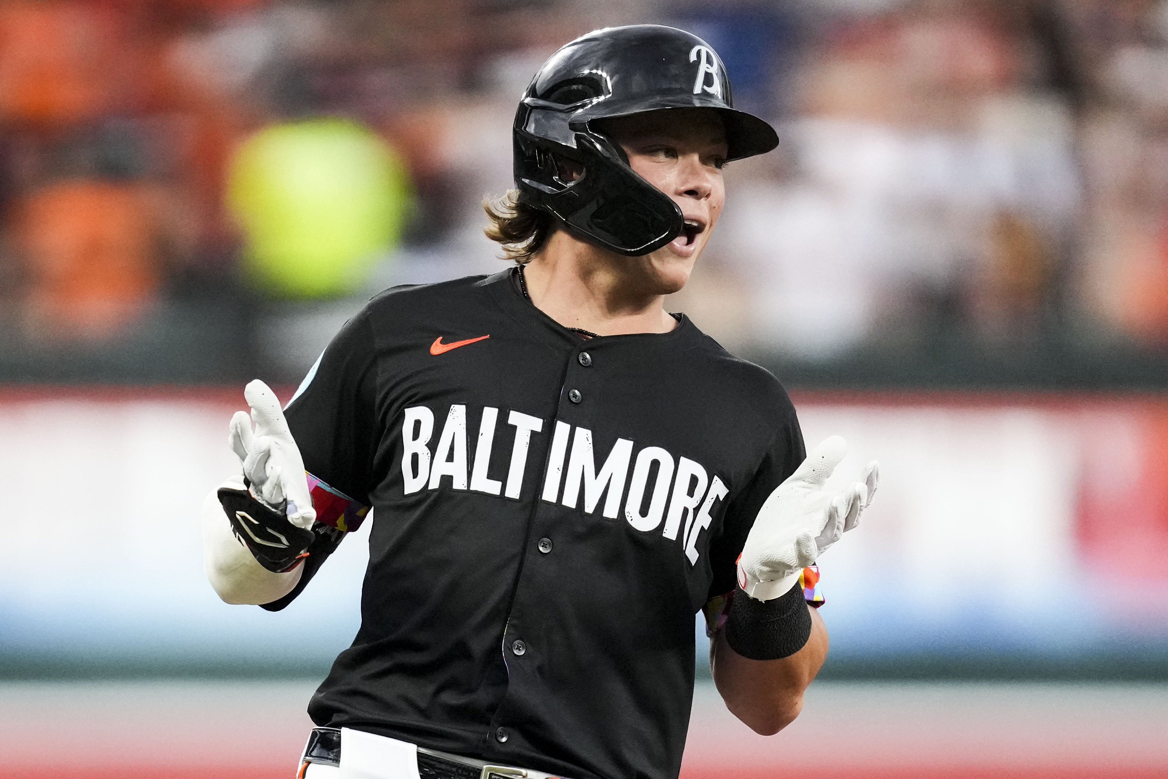 Second baseman Jackson Holliday, a former No. 1 prospect, needs to improve his on-base percentage to keep his hold on the Orioles’ leadoff spot.