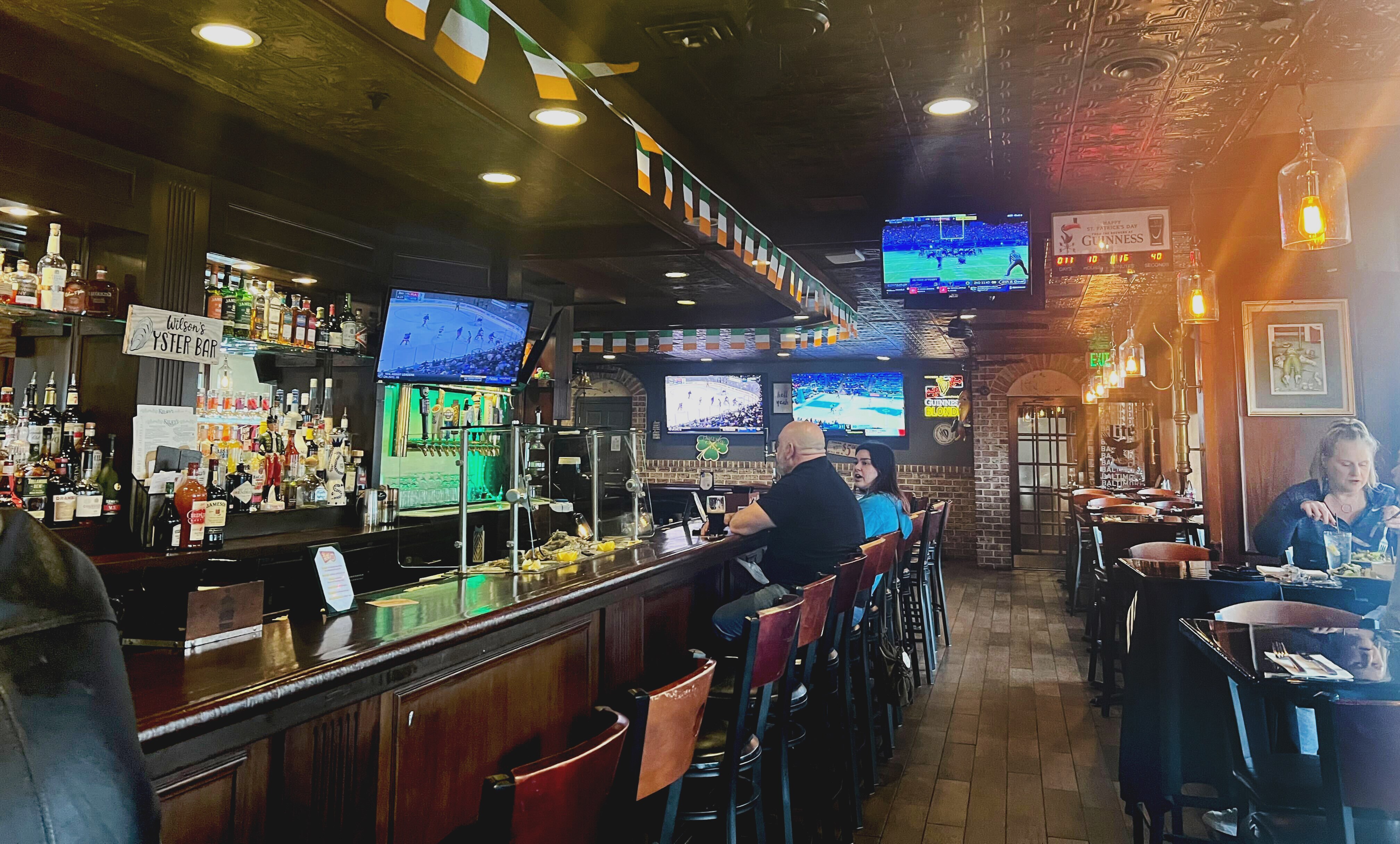 Stepping into Kelsey’s Restaurant, Irish Pub & Banquet Hall it feels like St. Patrick's Day every day. Enjoy a cold Guinness with some traditional Irish fare.