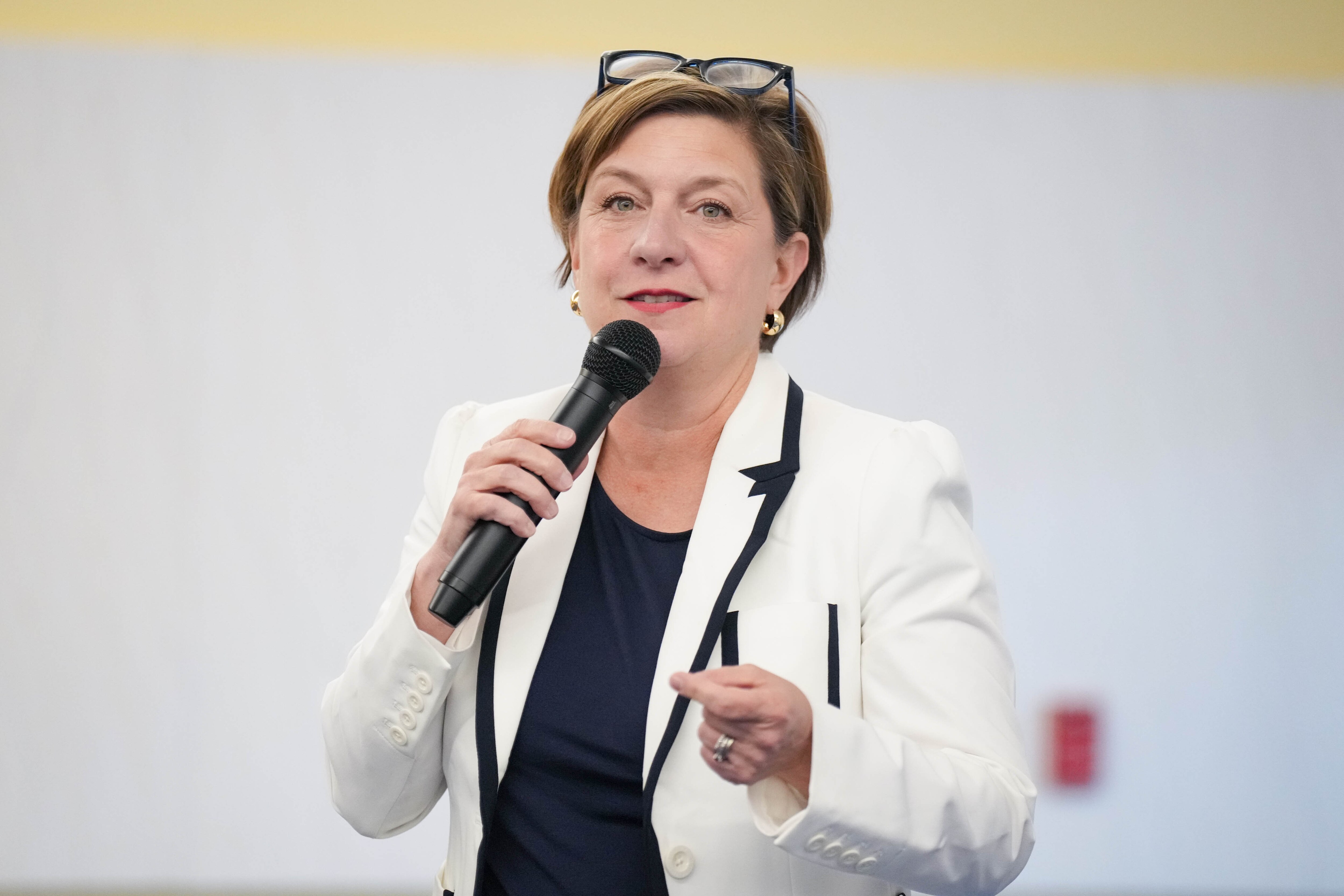 County Councilwoman Allison Pickard holds a commanding fundraising lead in the Democratic primary. 