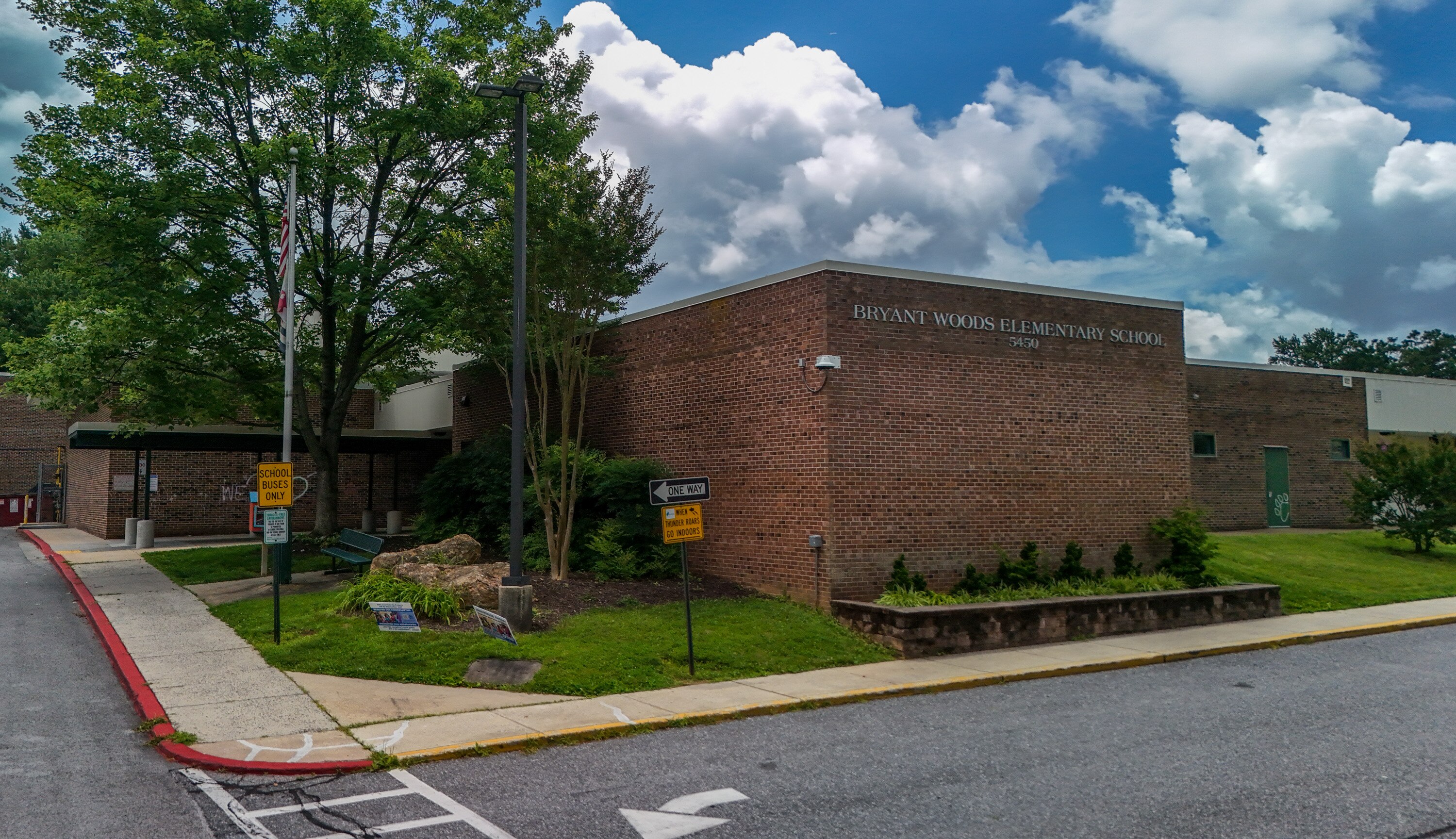 Bryant Woods Elementary at 5450 Blue Heron Lane in Columbia on July 2, 2025.