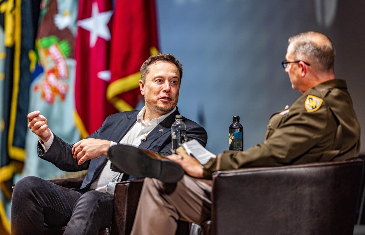 Tech billionaire Elon Musk appeared in a private talk with cadets in August, despite his active campaign to support former President Donald Trump's campaign to regain the White House.