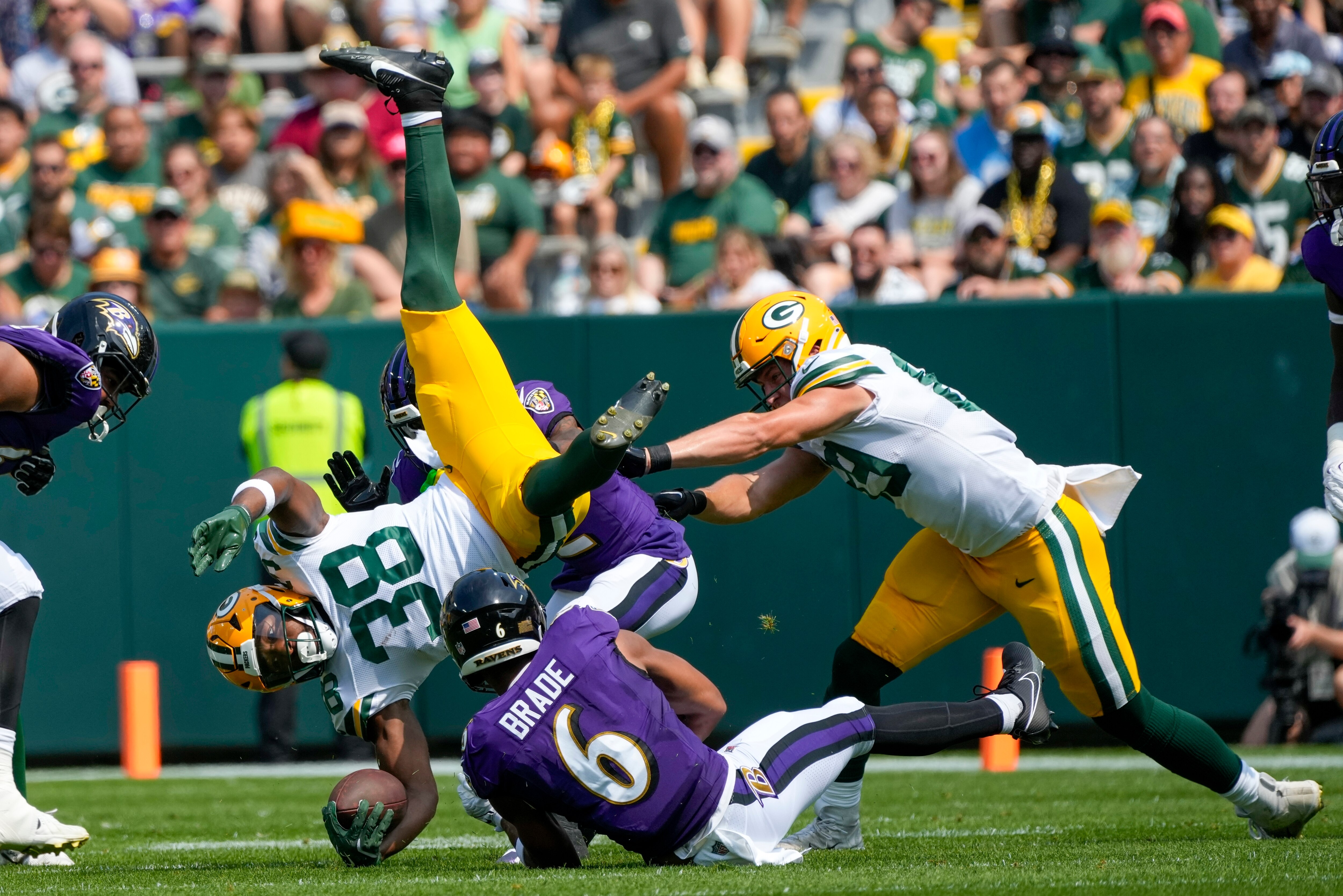 Beau Brade, who is originally from Howard County, will make his NFL debut when the Ravens host the Commanders Sunday.