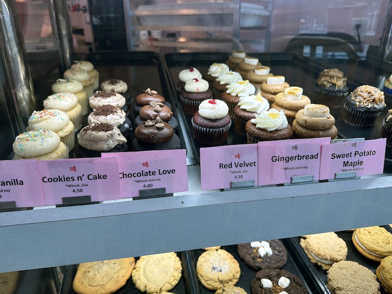 Longtime local bakery Sticky Fingers specializes in vegan cupcakes and cookies, which earned them two victories on the Food Network baking competition “Cupcake Wars.”
