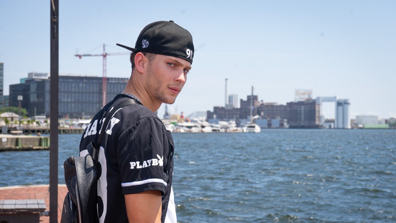 Logan Risch Rapper Logan Reich jumped into Inner Harbor to make a song go viral ...